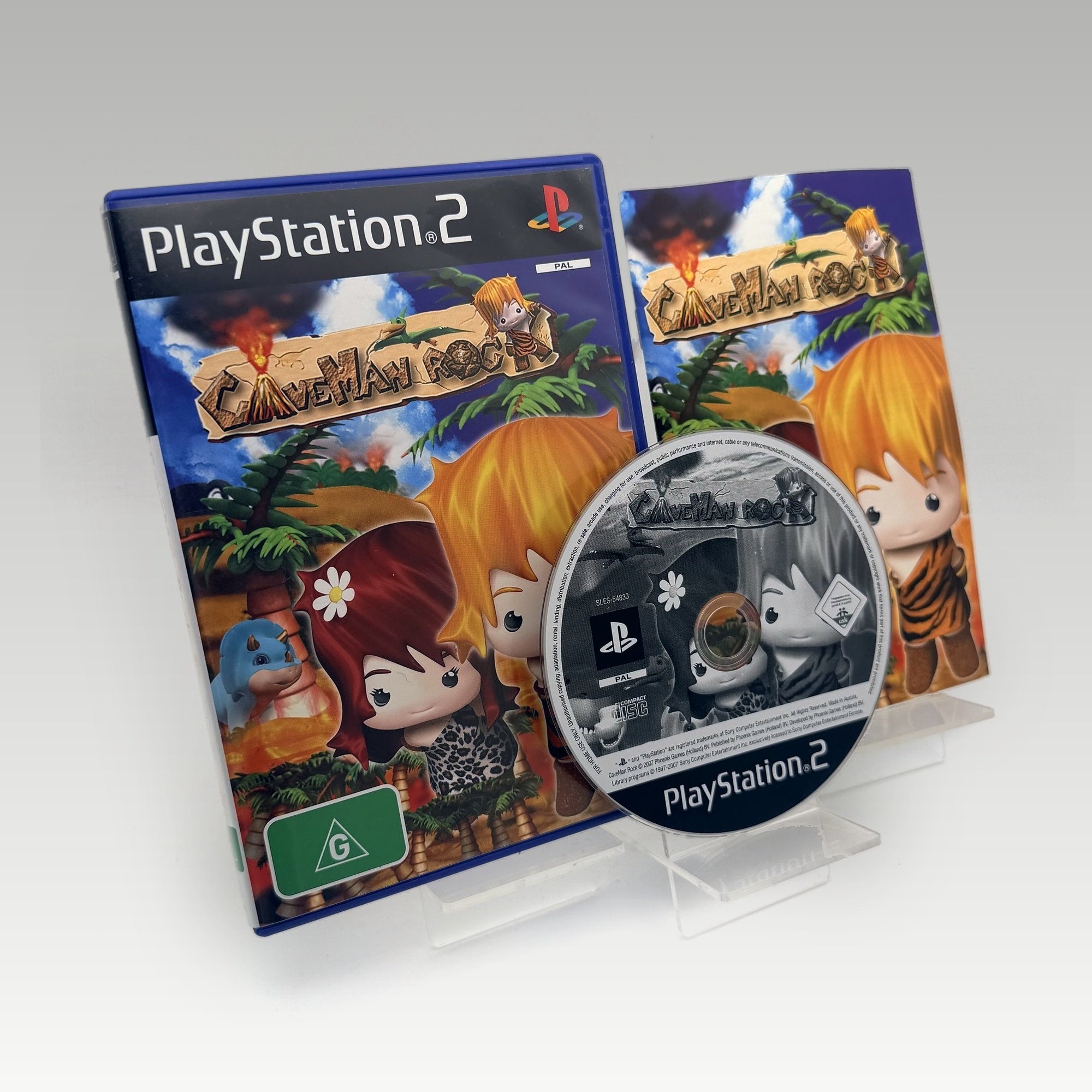 CaveMan Rock • CIB (PAL) - Image 1