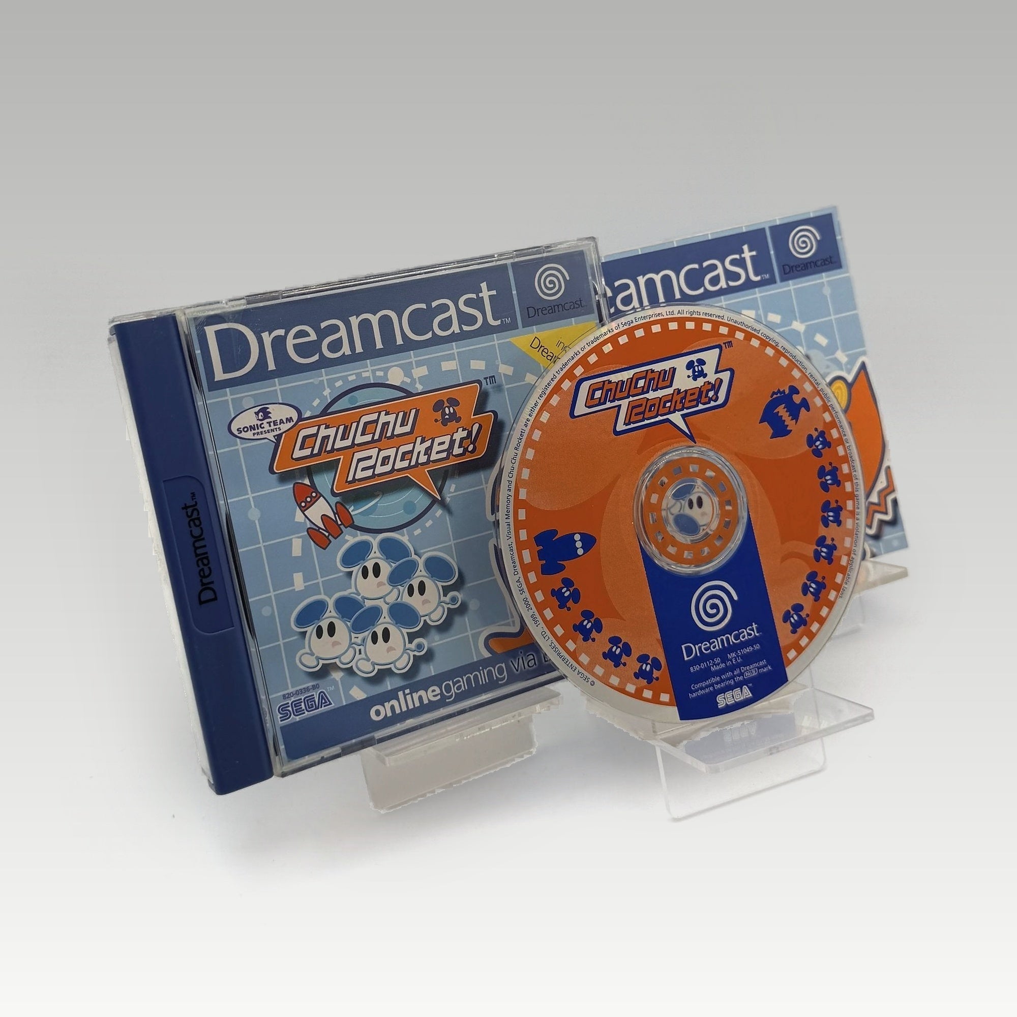 ChuChu Rocket! Case Damage • CIB (PAL, Case Damage) - Image 1