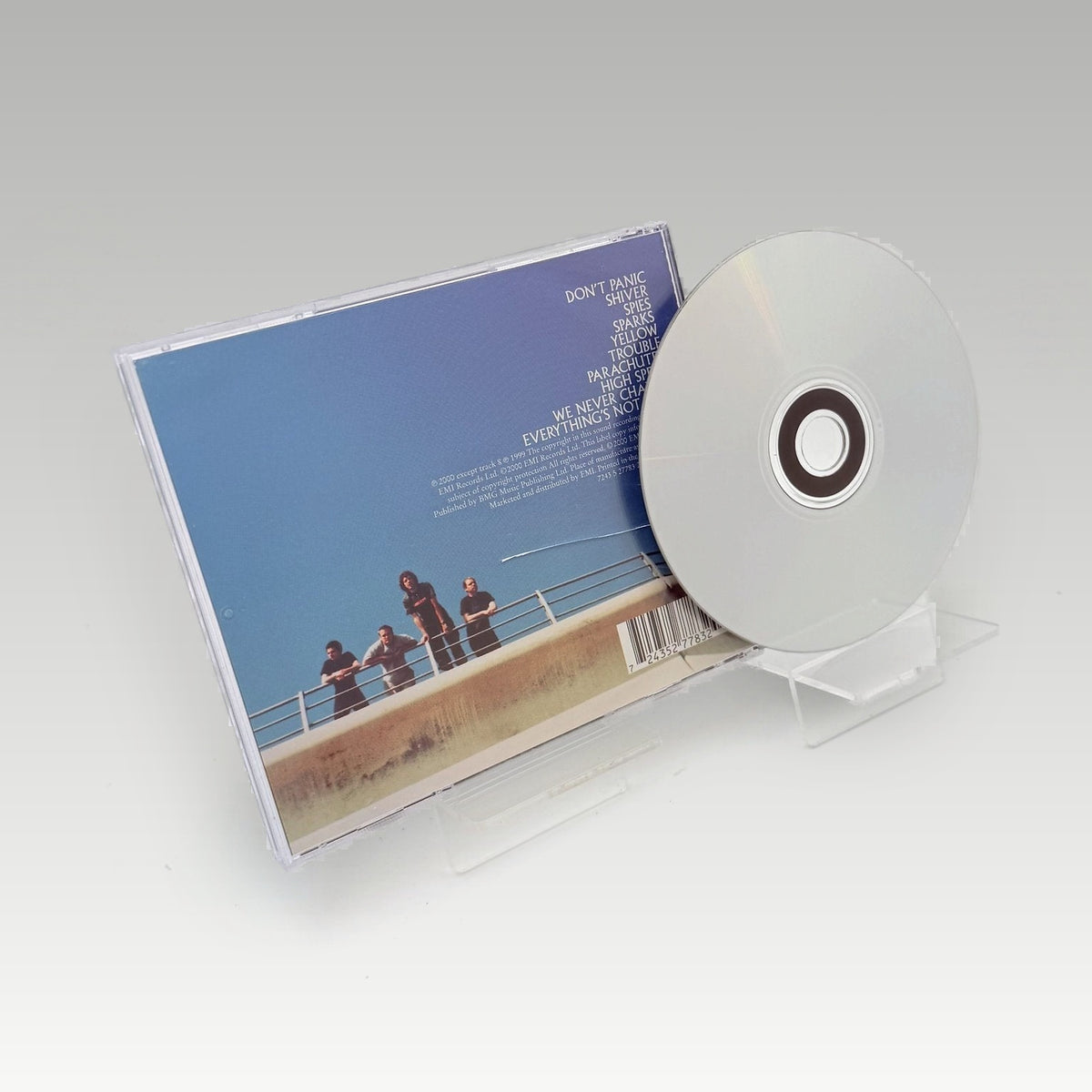 Coldplay - Parachutes • CIB - Back Cover | Yappa NZ