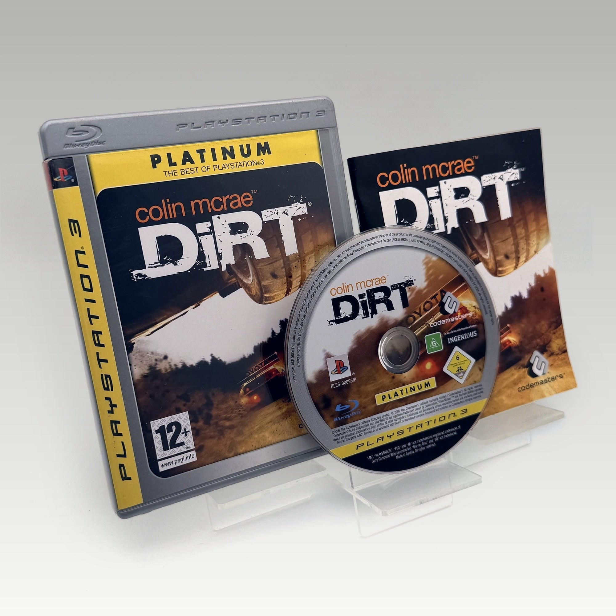 Colin McRae: Dirt (Platinum) • CIB (Region 2) - Image 1