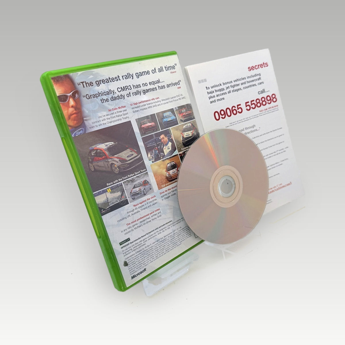 Colin McRae Rally 3 • CIB (PAL) - Back Cover | Yappa NZ