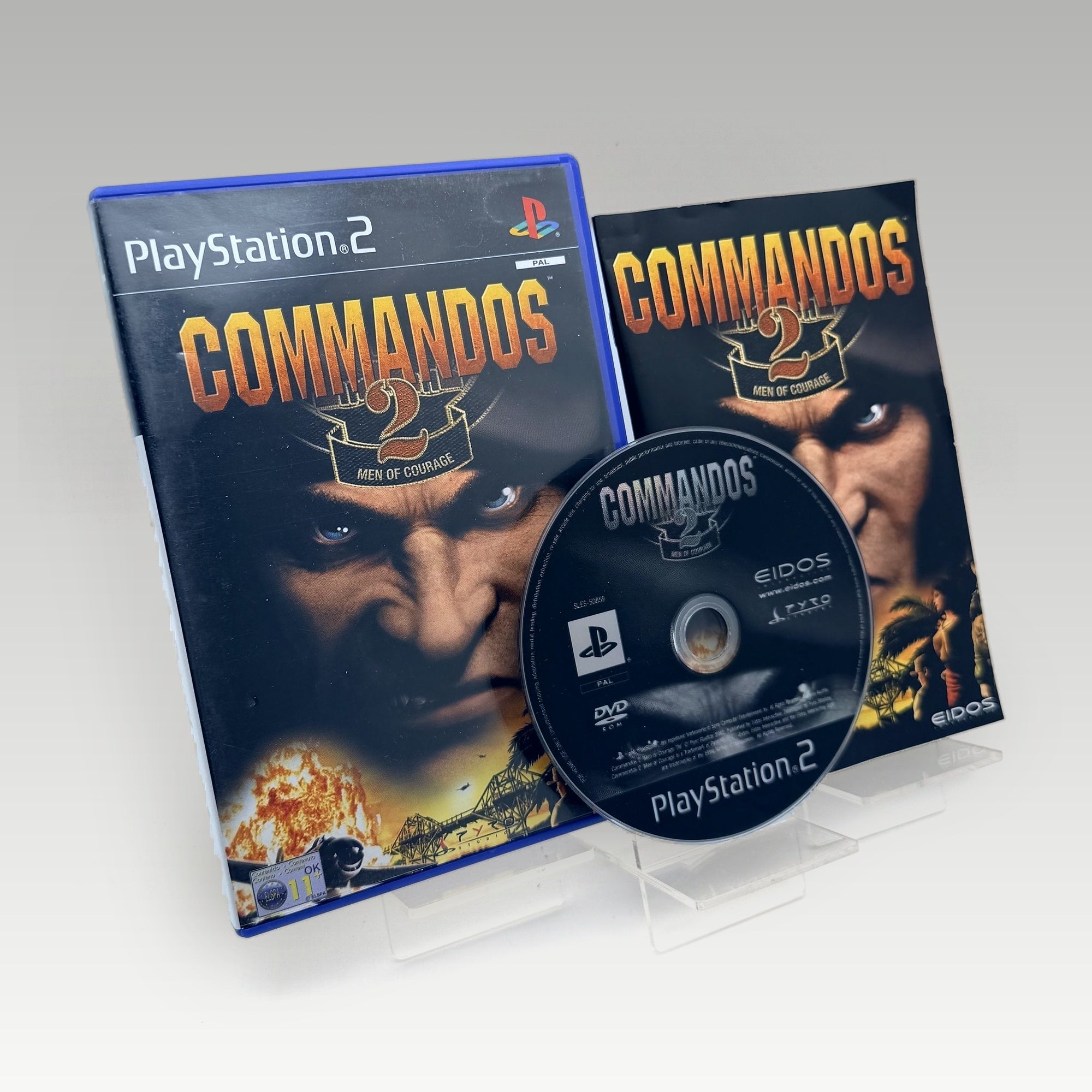 Commandos 2 Men of Courage • CIB (PAL) - Image 1