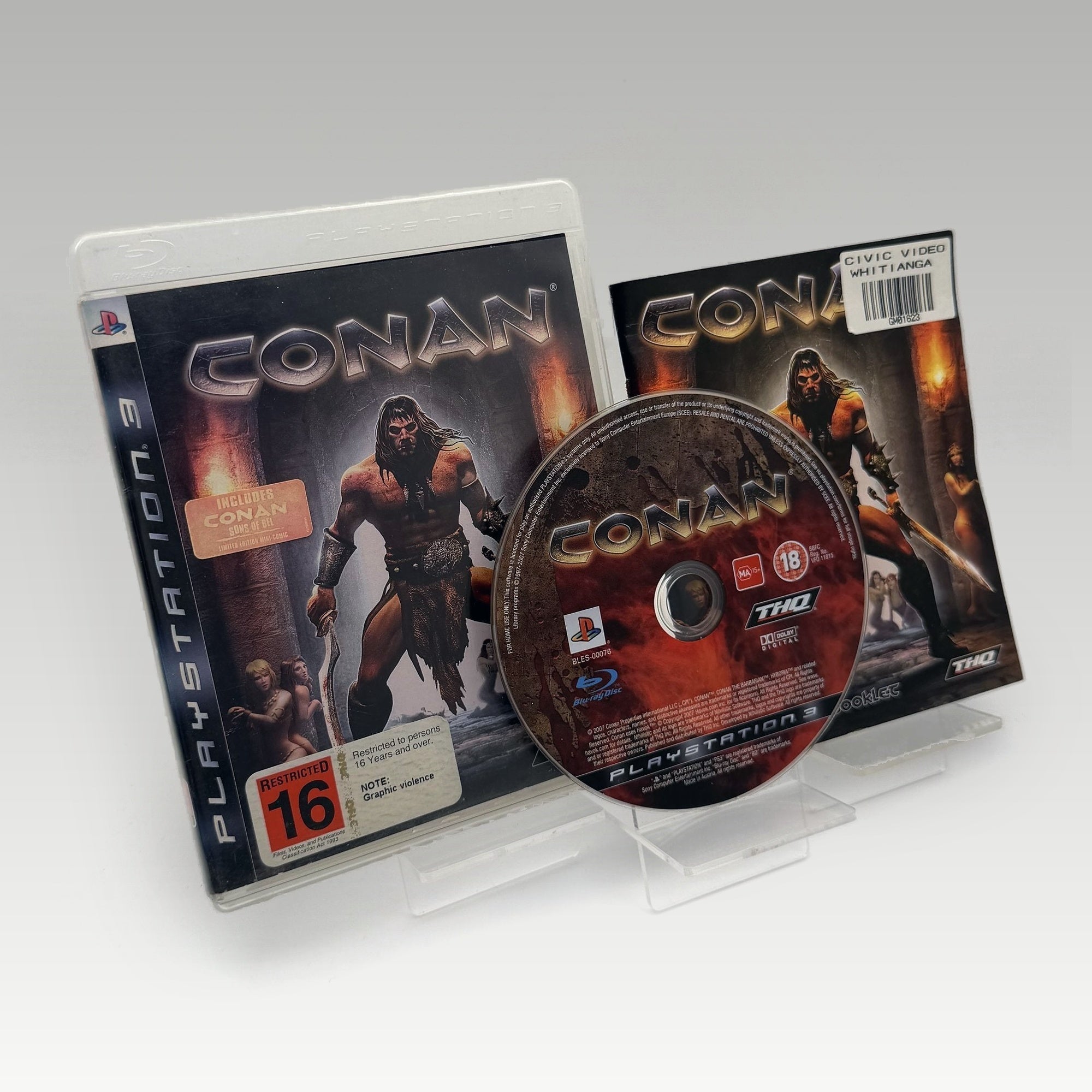 Conan • CIB • Ex-Rental (Region 4) - Image 1