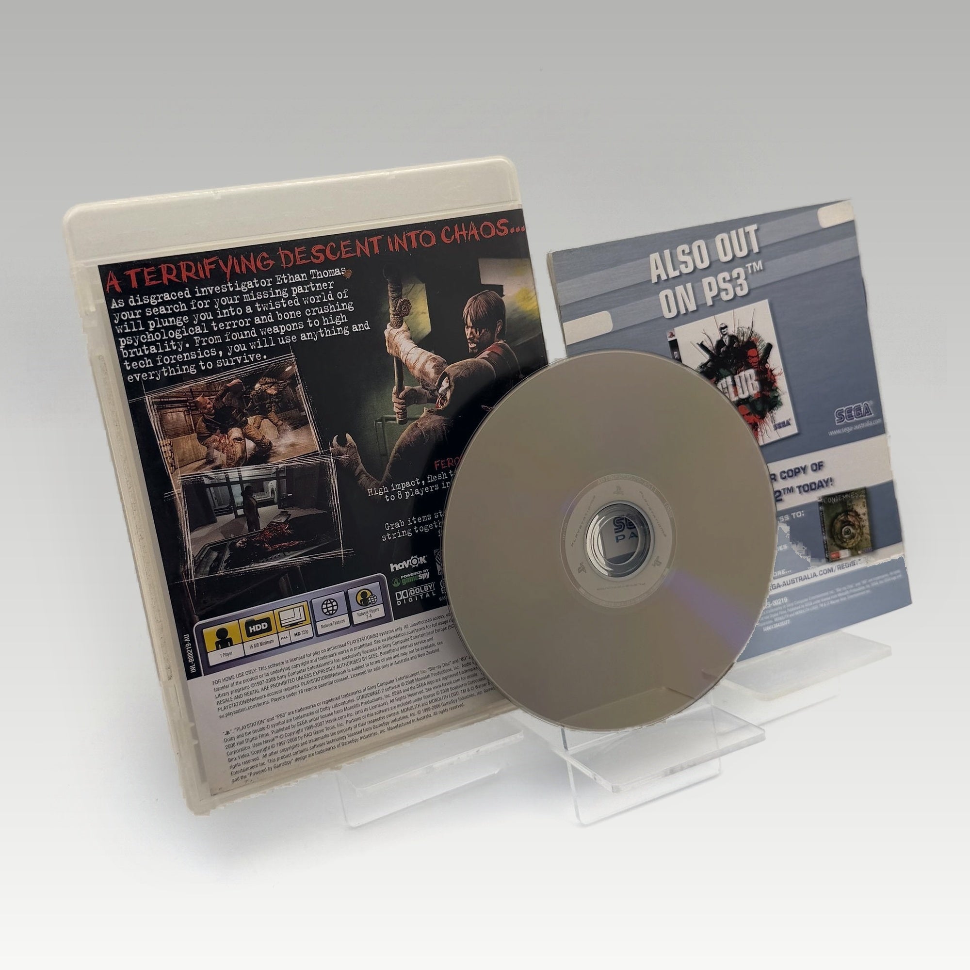 Condemned 2: Bloodshot • CIB (Region 4) - Image 2