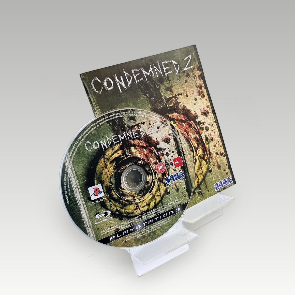 Condemned 2: Bloodshot + Manual • Loose (Region 4, + Manual) - Image 1