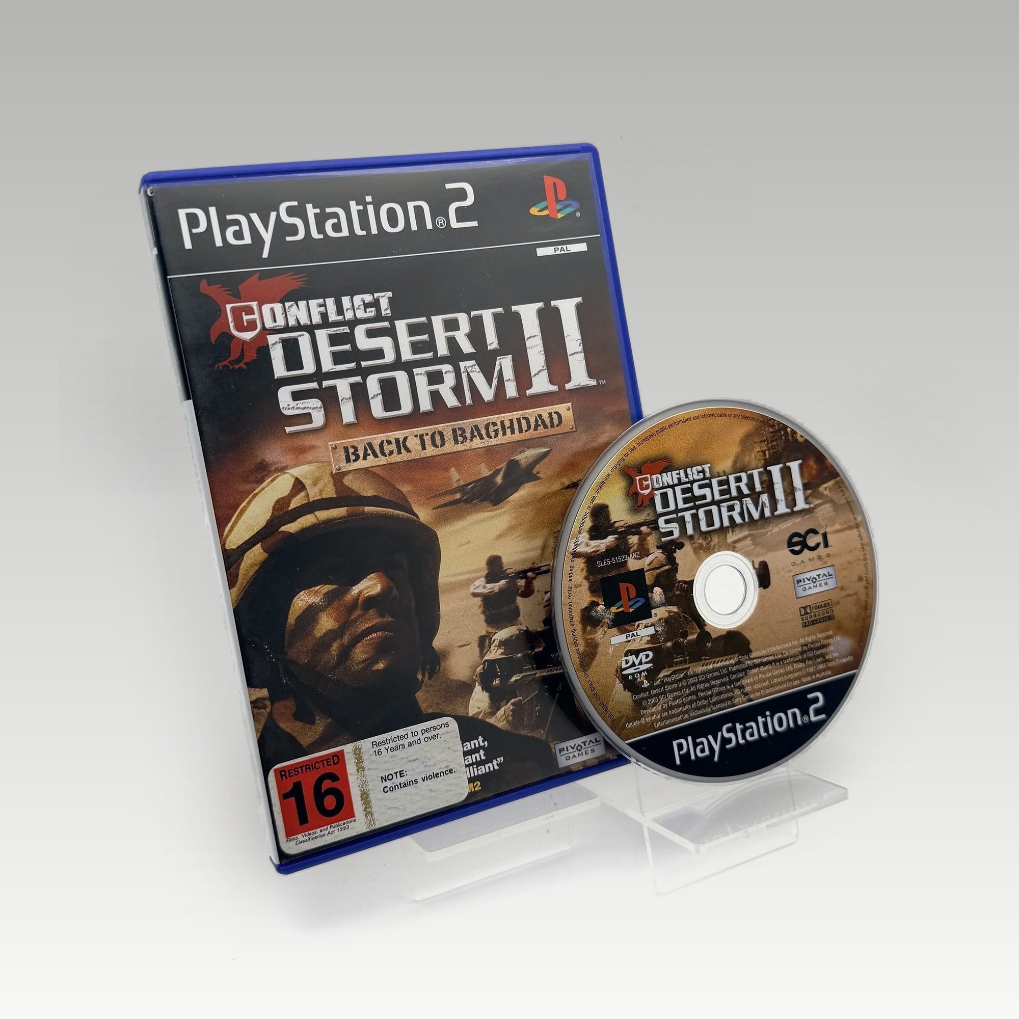 Conflict: Desert Storm II: Back to Baghdad • Missing Manual (PAL) - Image 1