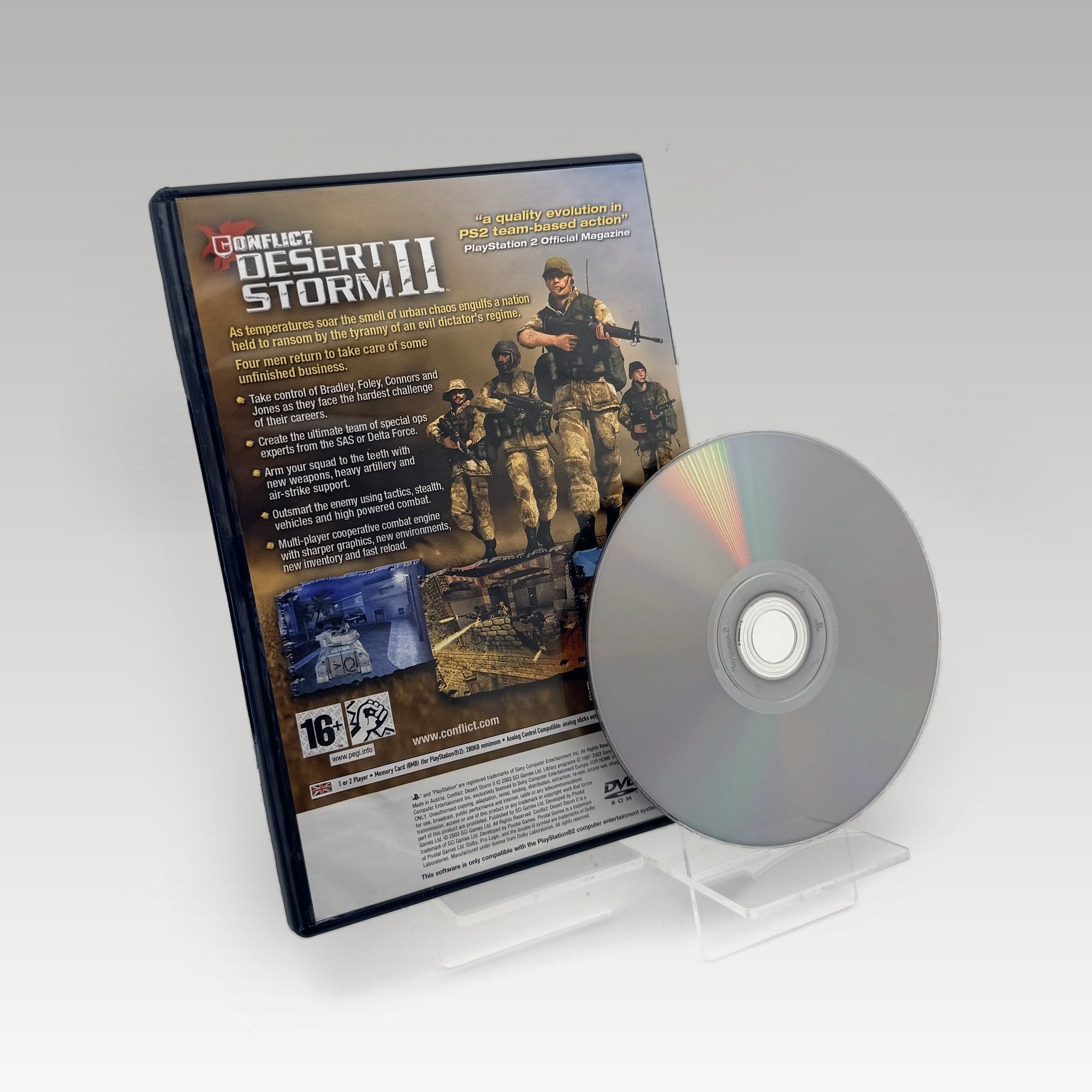 Conflict: Desert Storm • No Manual (PAL) - Image 2