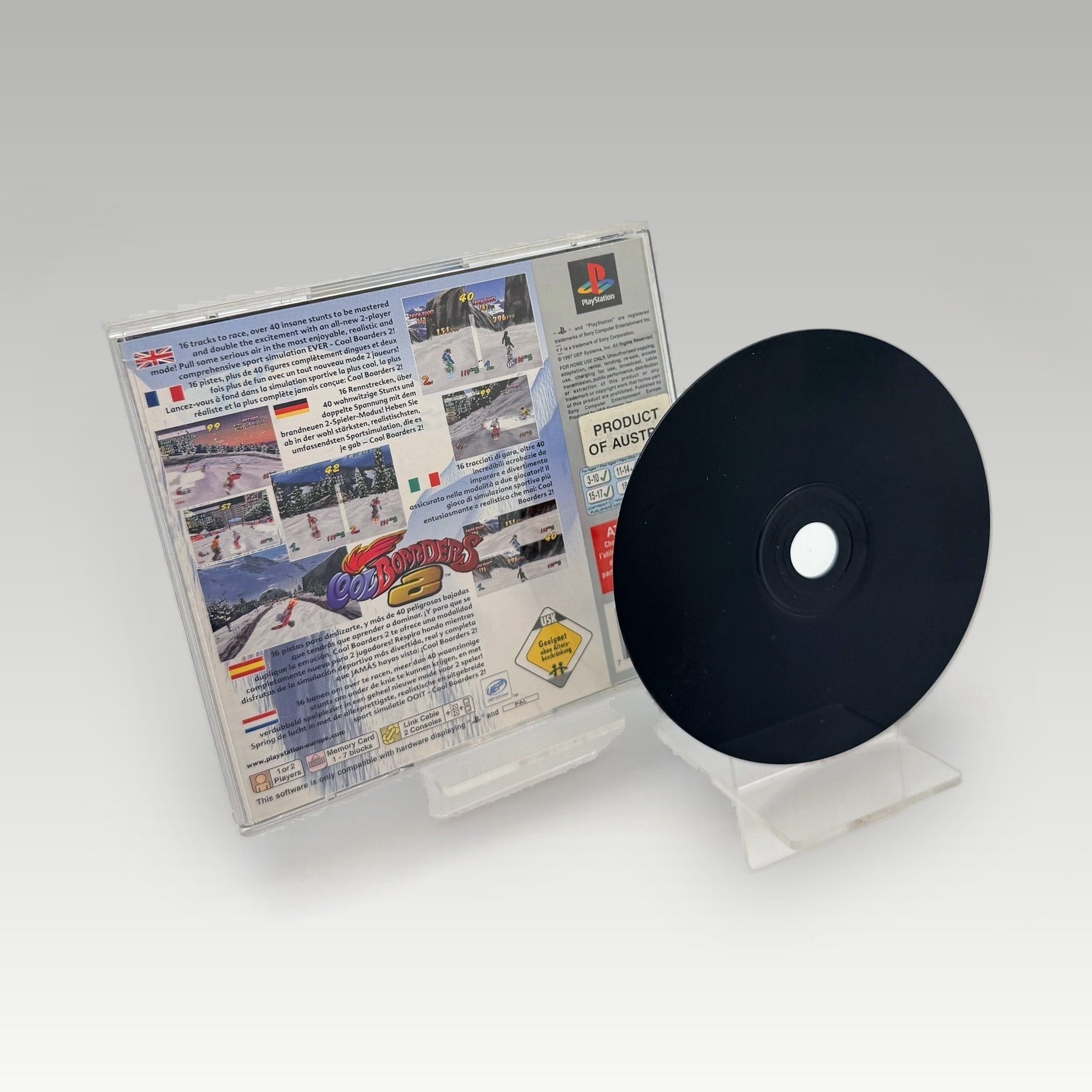 Cool Boarders 2 (Platinum) Case Damage • No Manual - Image 3