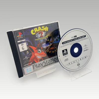Crash Bandicoot 2: Cortex Strikes Back (Platinum) Case Damage • No Manual - Image 2