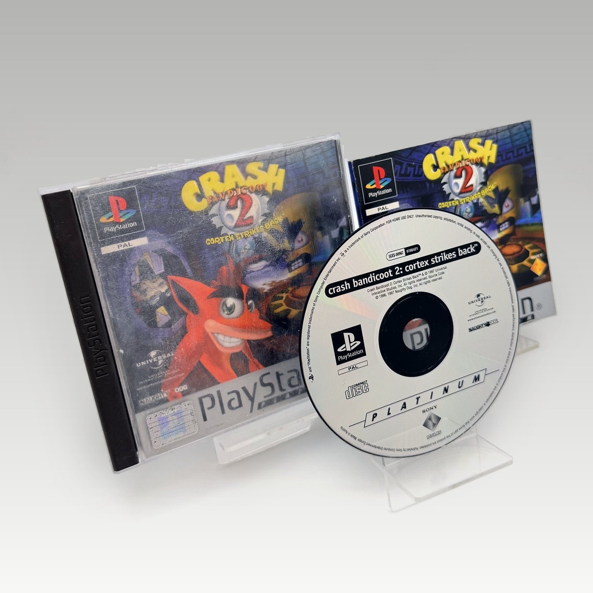 Crash Bandicoot 2: Cortex Strikes Back (Platinum) • CIB - Image 2