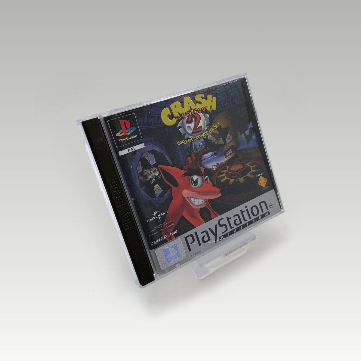 Crash Bandicoot 2: Cortex Strikes Back (Platinum) • CIB (Region Free) - Image 1