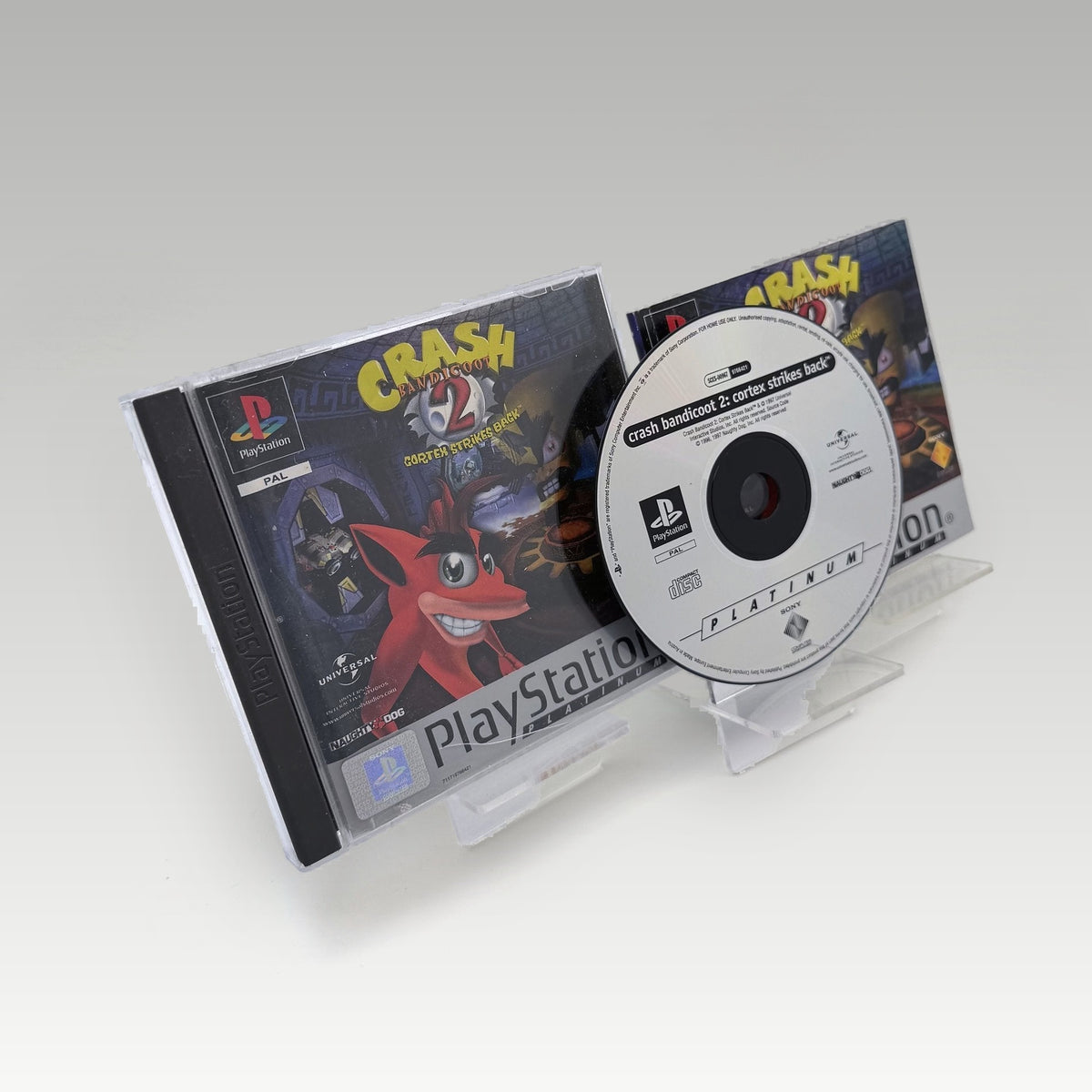 Crash Bandicoot 2: Cortex Strikes Back (Platinum) • CIB (Region Free) - Image 2