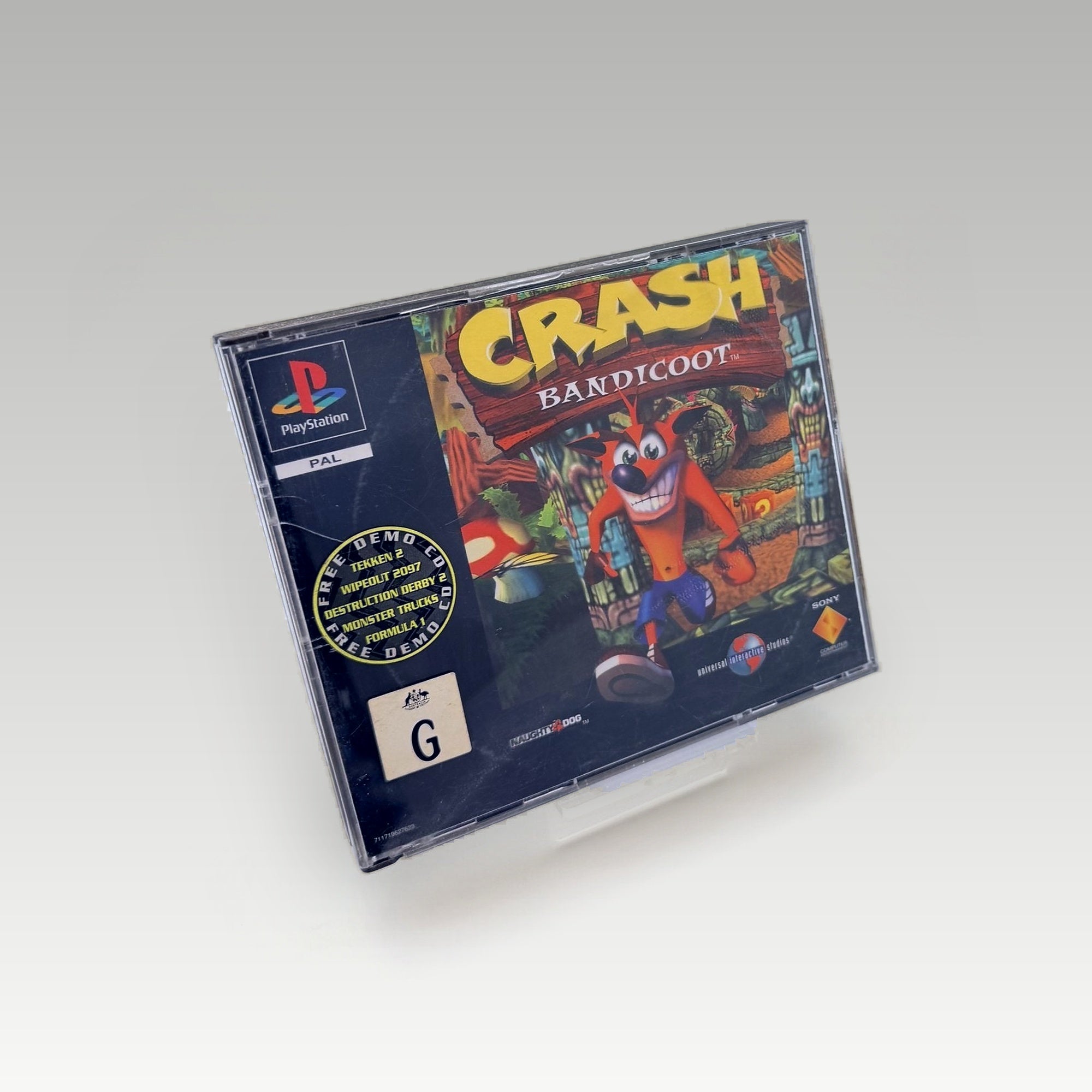 Crash Bandicoot + Demo Disc • CIB (+ Demo Disc) - Image 1