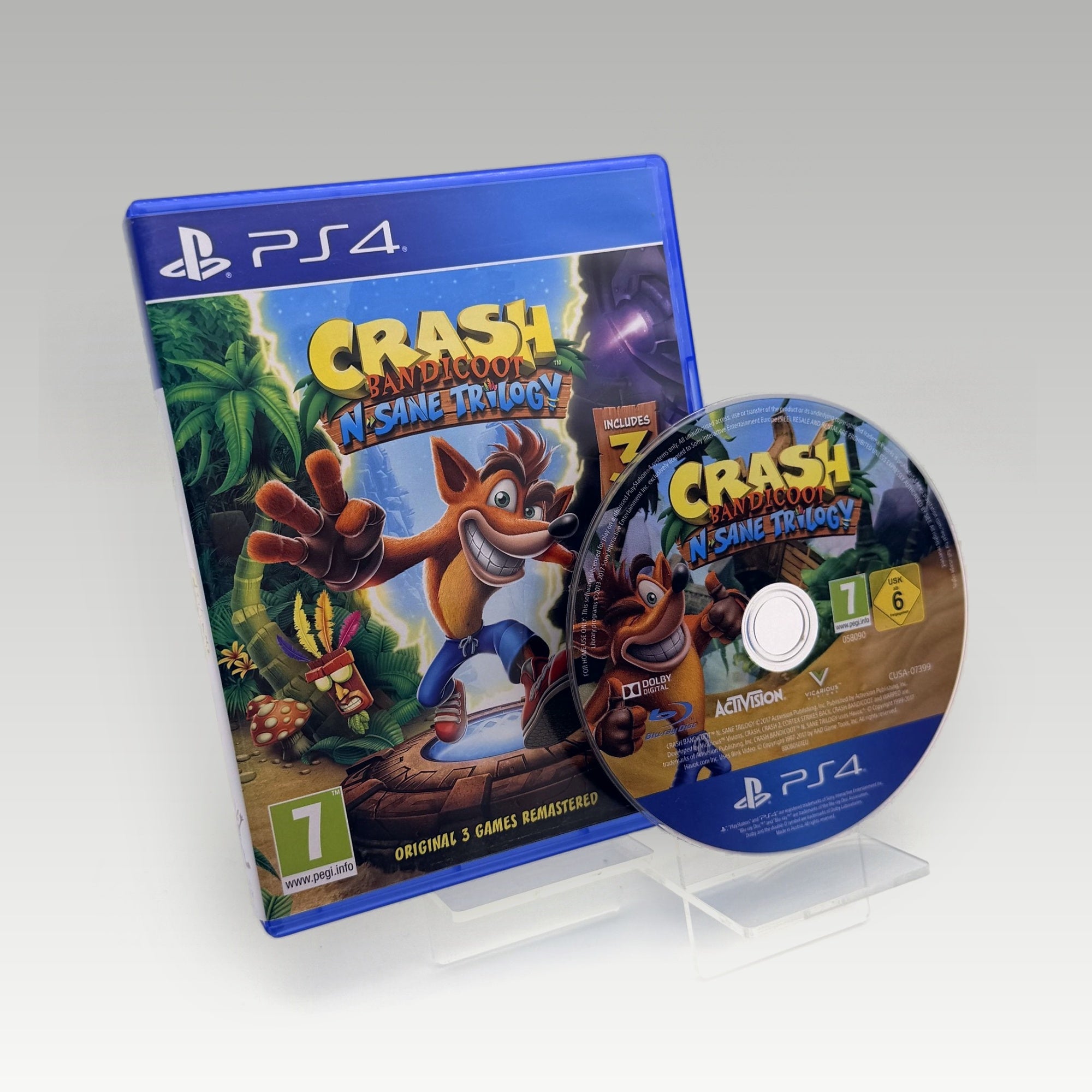 Crash Bandicoot N. Sane Trilogy • CIB (PAL) - Image 1