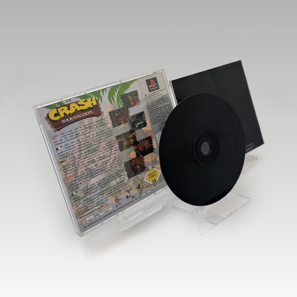 Crash Bandicoot (Platinum) No Cover Art • CIB (PAL, No Cover Art) - Image 3