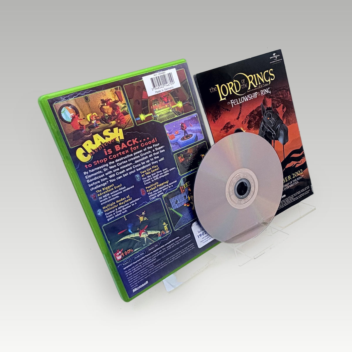 Crash Bandicoot: The Wrath of Cortex • CIB (PAL) - Back Cover | Yappa NZ