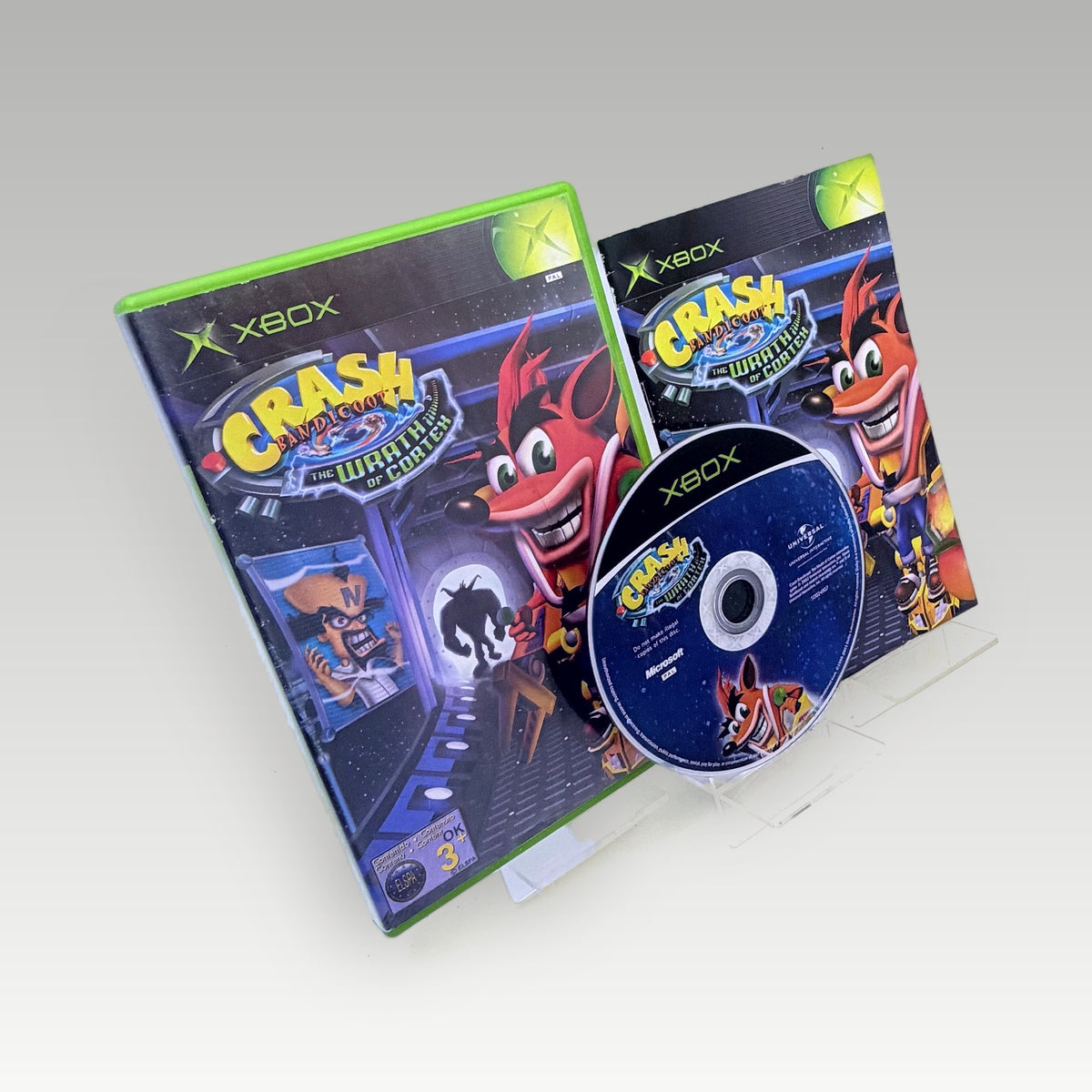 Crash Bandicoot: The Wrath of Cortex • CIB (PAL) - Front Cover | Yappa NZ