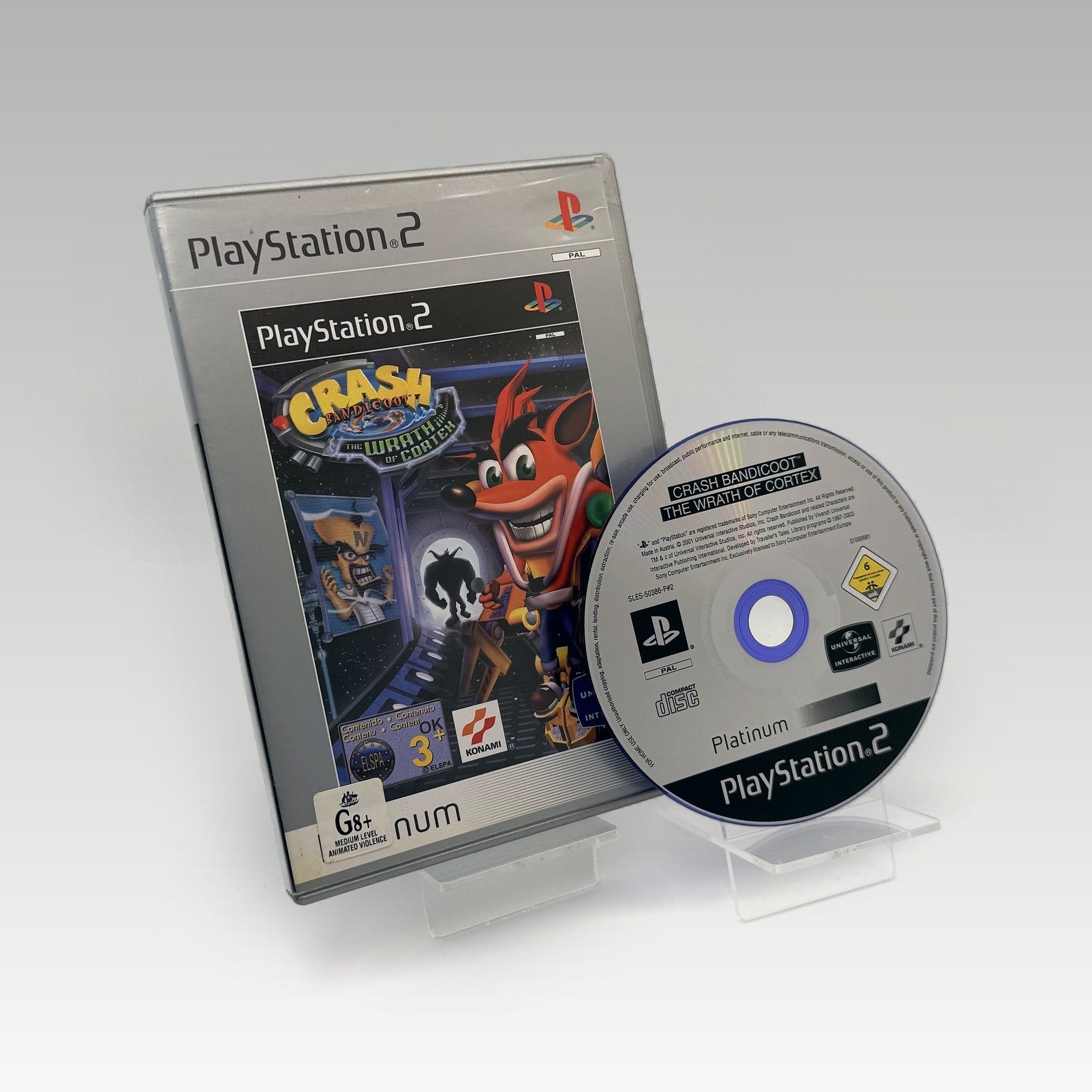 Crash Bandicoot: The Wrath of Cortex (Platinum) • No Manual (PAL) - Image 1