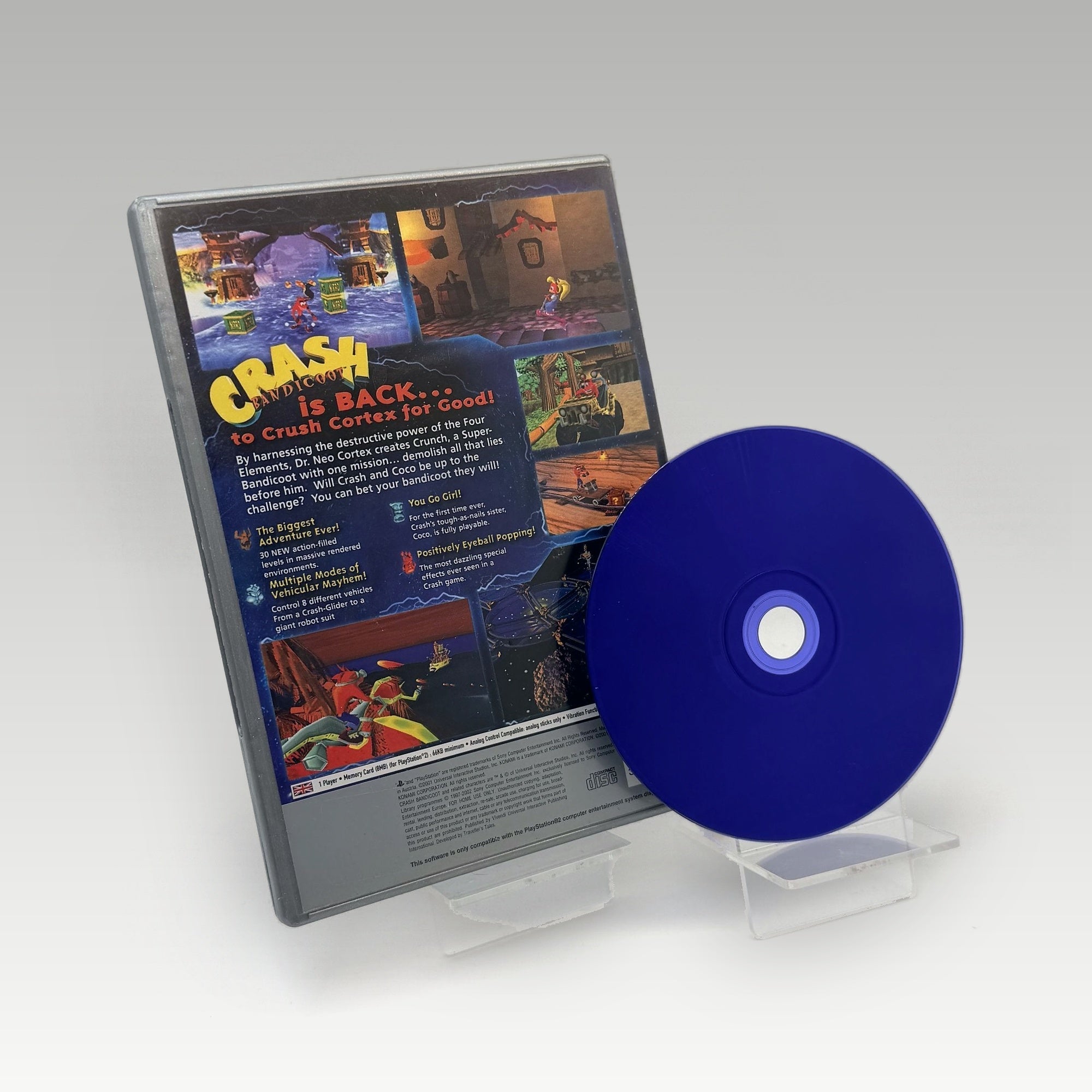 Crash Bandicoot: The Wrath of Cortex (Platinum) • No Manual (PAL) - Image 2