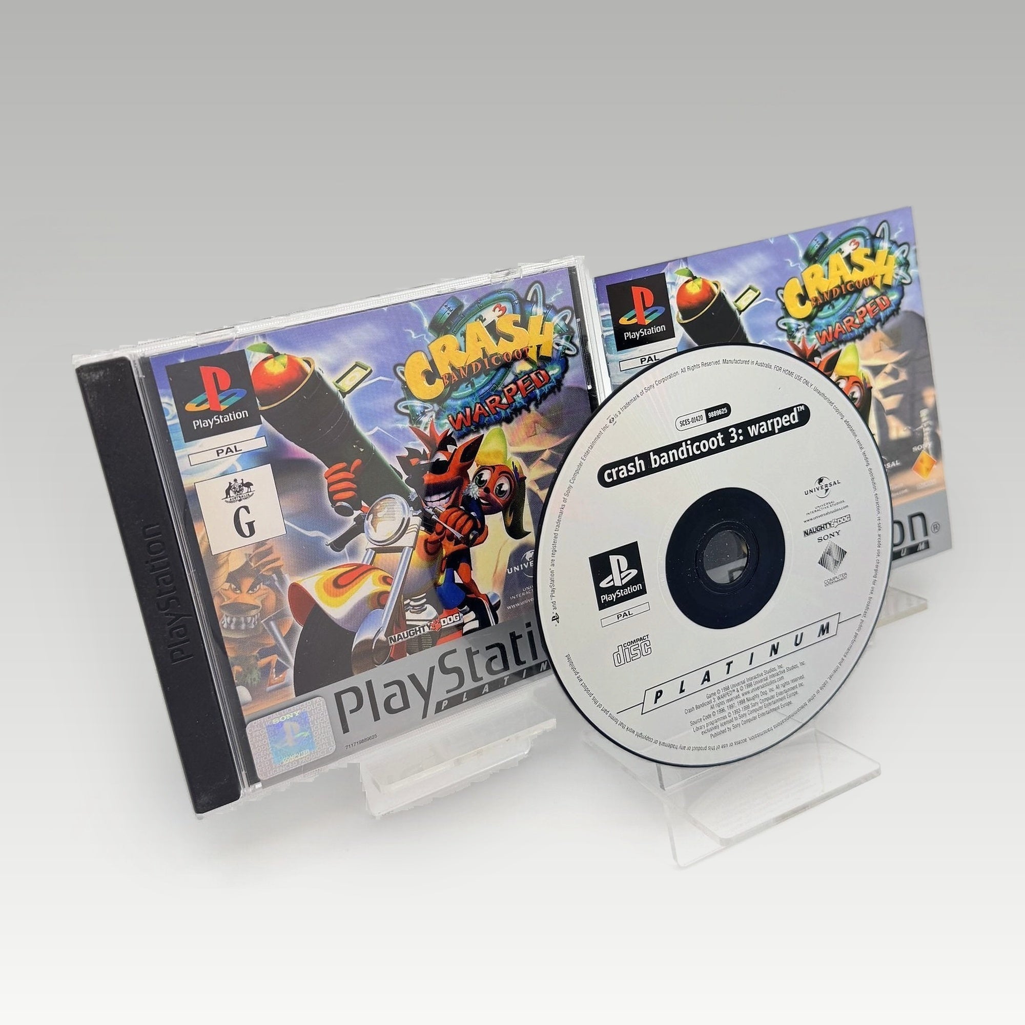 Crash Bandicoot: Warped (Platinum) • CIB - Image 2