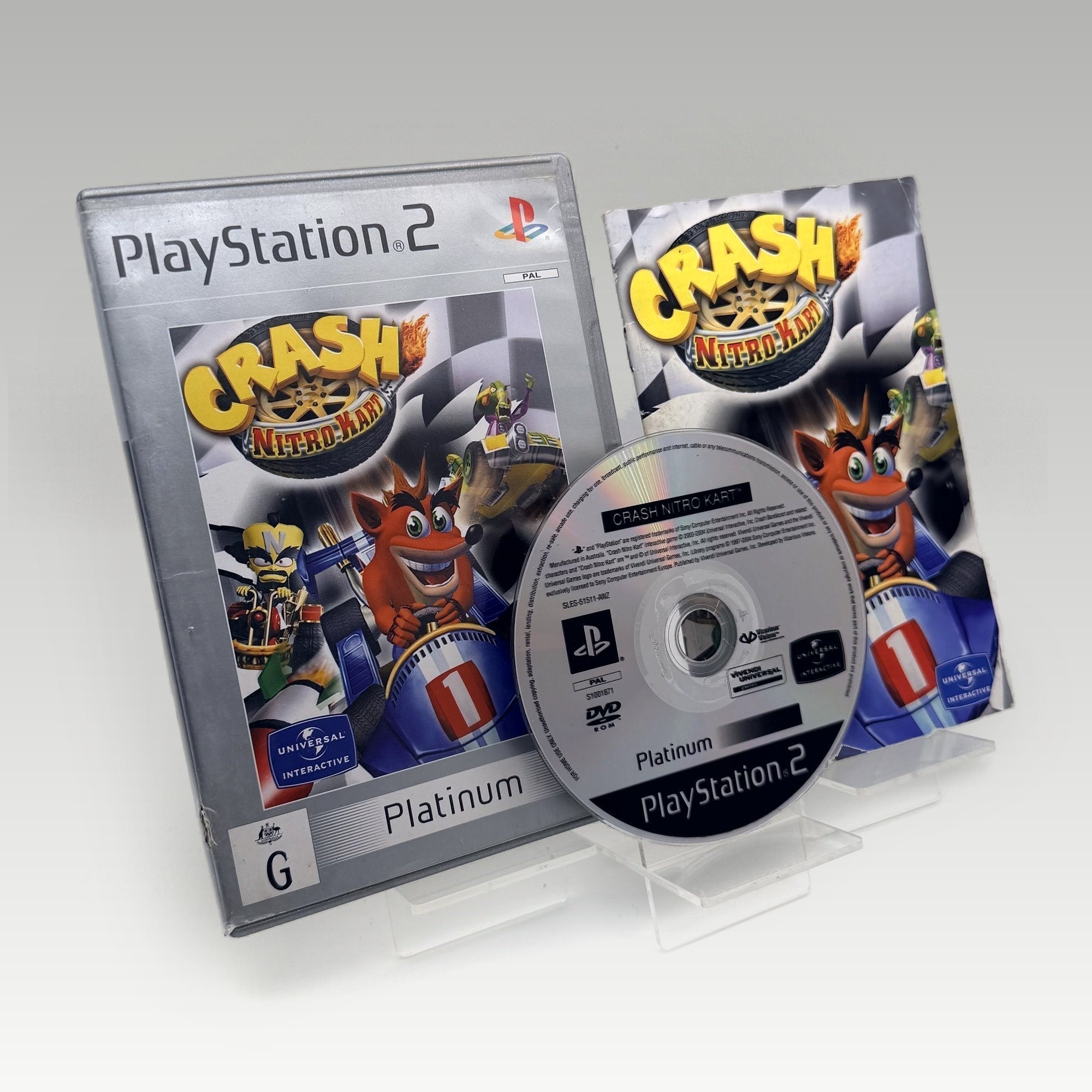 Crash Nitro Kart (Platinum) • CIB (PAL) - Image 1