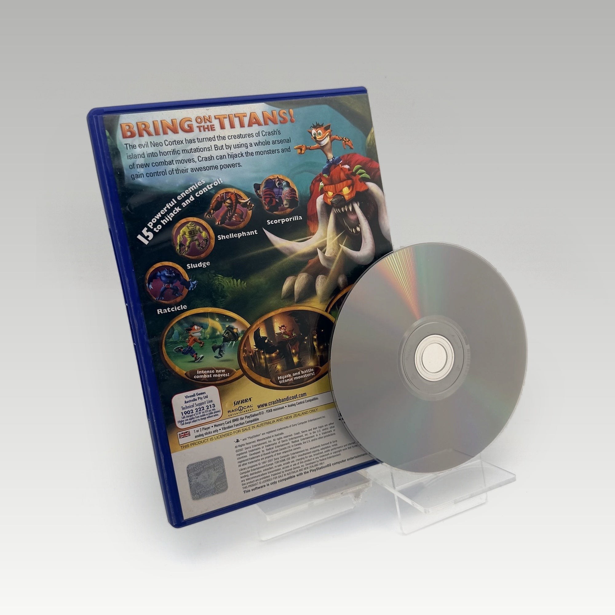 Crash of the Titans • No Manual (PAL) - Image 2