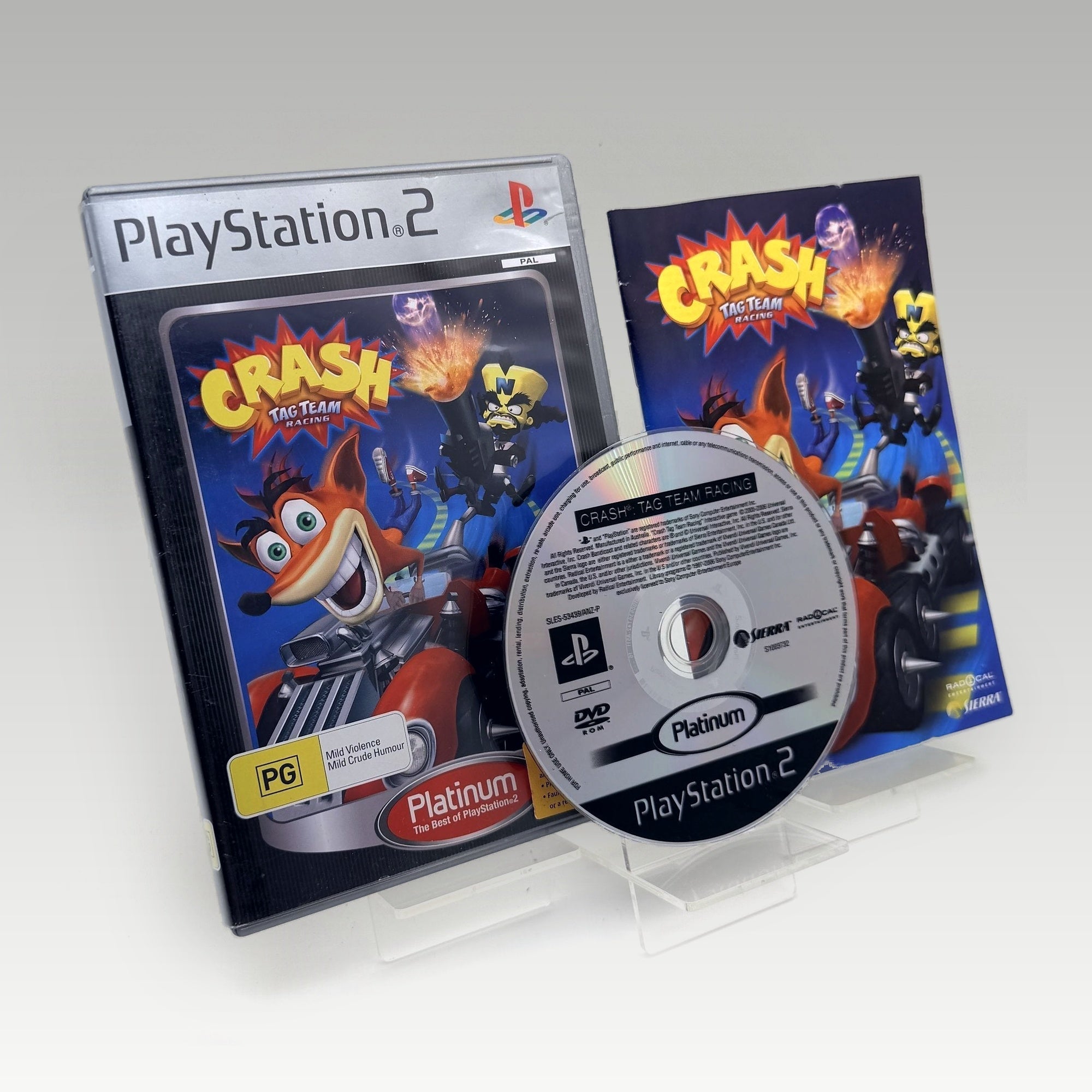 Crash Tag Team Racing (Platinum) • CIB (PAL) - Image 1