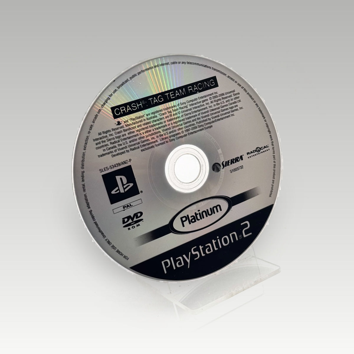 Crash Tag Team Racing (Platinum) • Loose (PAL) - Image 1