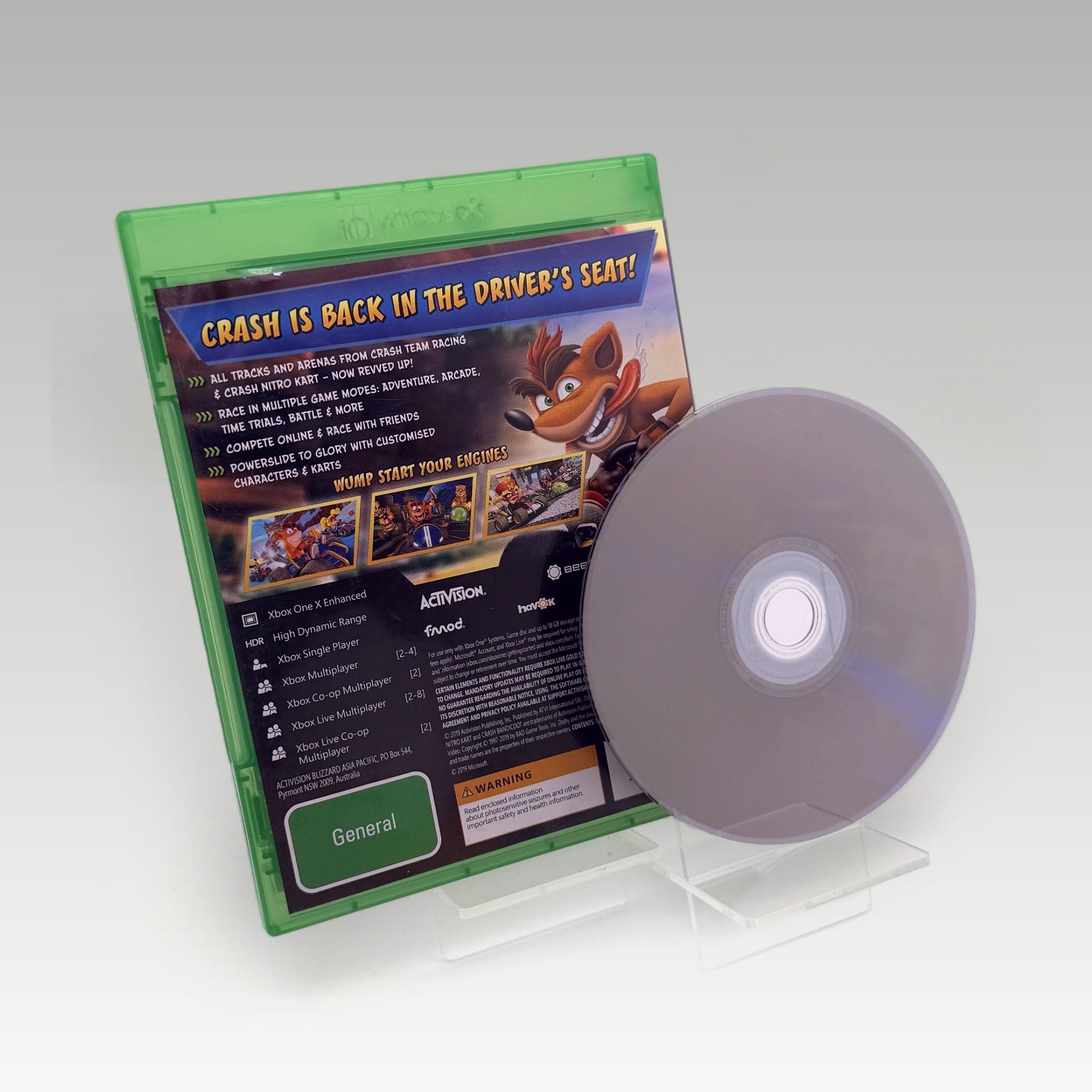 Crash Team Racing: Nitro Fueled • CIB (PAL) - Image 2