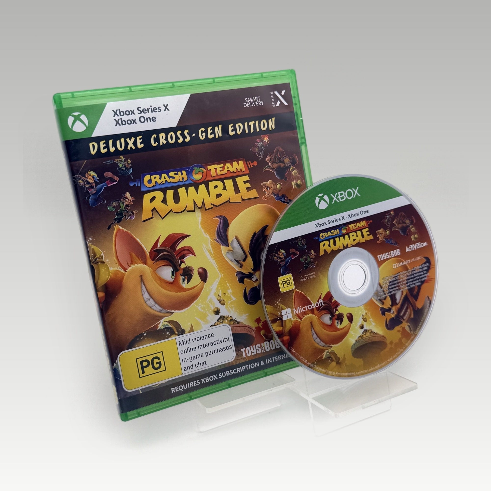 Crash Team Rumble Deluxe Cross-Gen Edition • CIB - Image 1