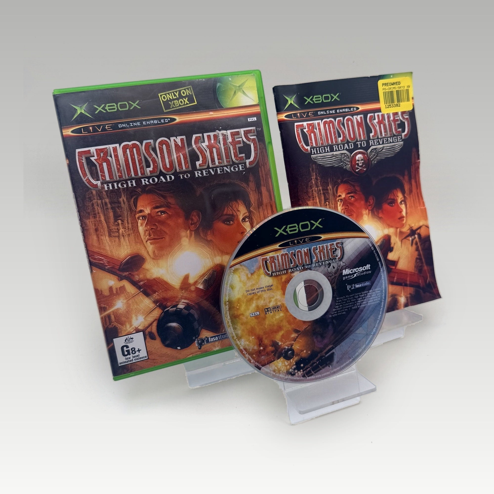 Crimson Skies: High Road to Revenge • CIB (PAL) - Image 1
