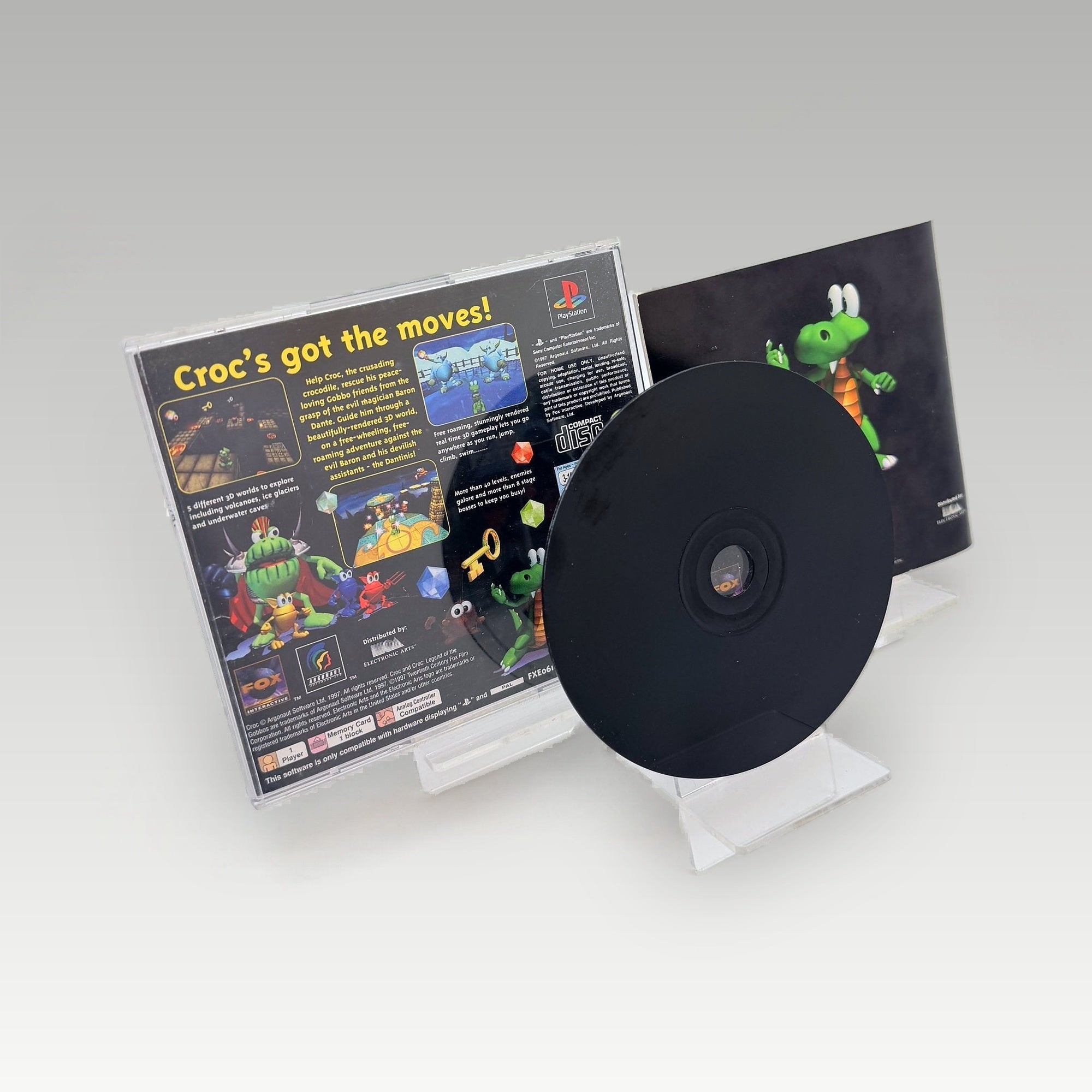 Croc: Legend of the Gobbos Case Damage • CIB - Image 3