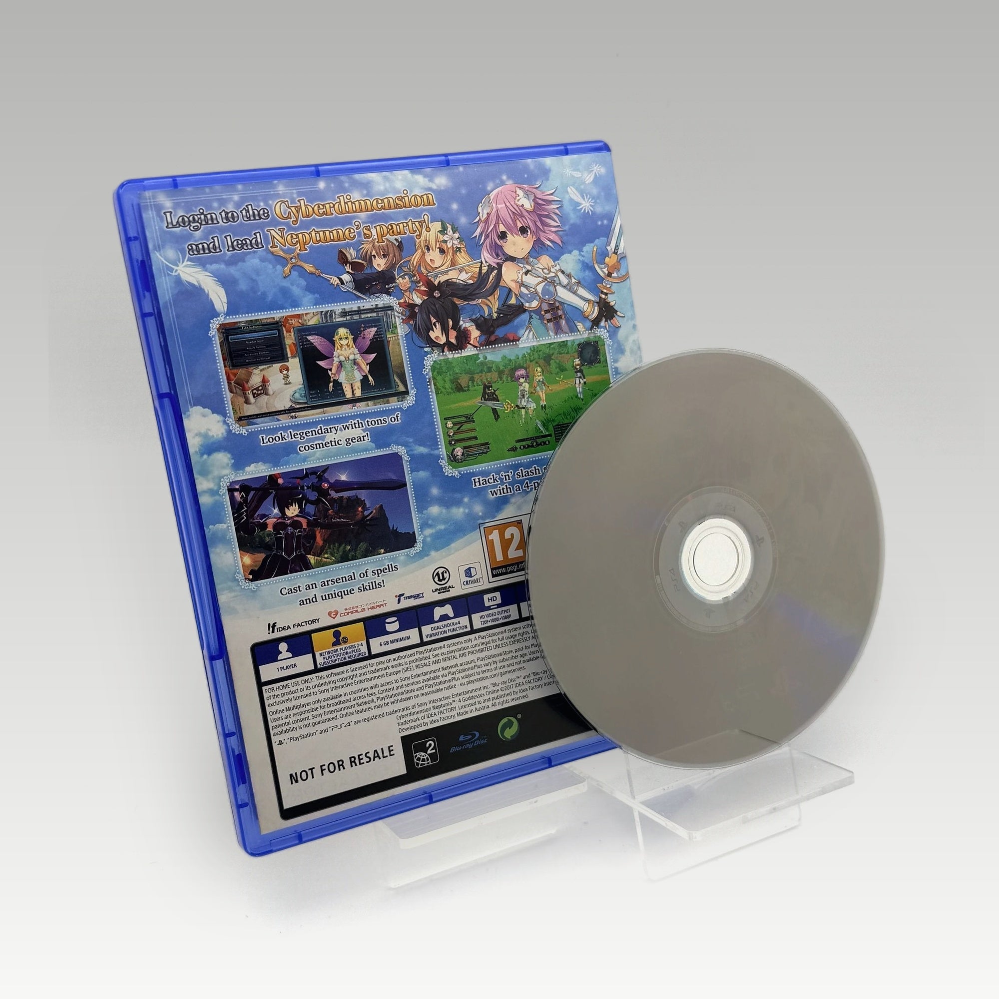 Cyberdimension Neptunia: 4 Goddesses Online • CIB (PAL) - Image 2