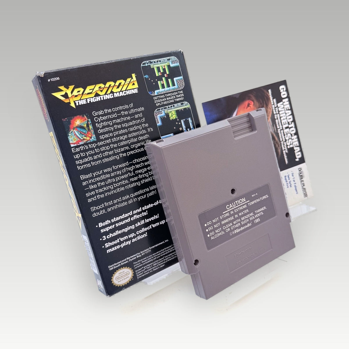 Cybernoid: The Fighting Machine • CIB (NTSC-U) - Back Cover | Yappa NZ