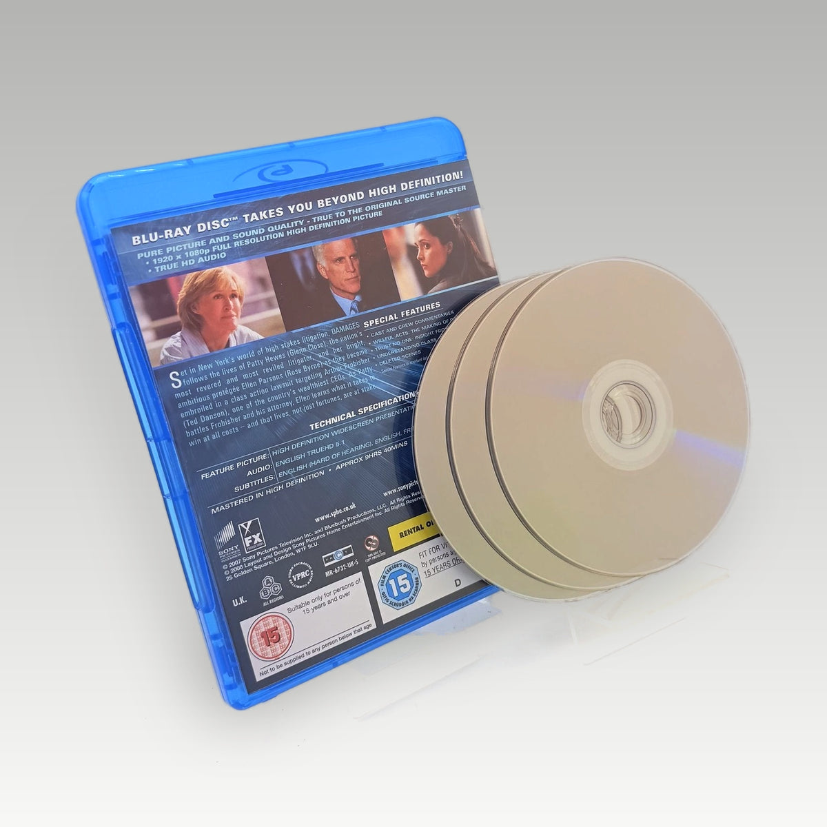 Damages First Season (2007) Bluray • CIB (Region Free, Standard) - Image 2
