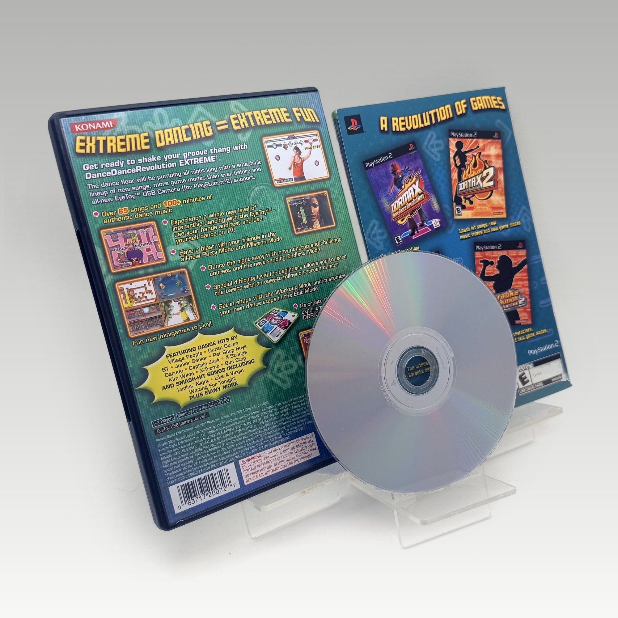 Dance Dance Revolution Extreme (Playstation Hits) • CIB (NTSC-U) - Image 2