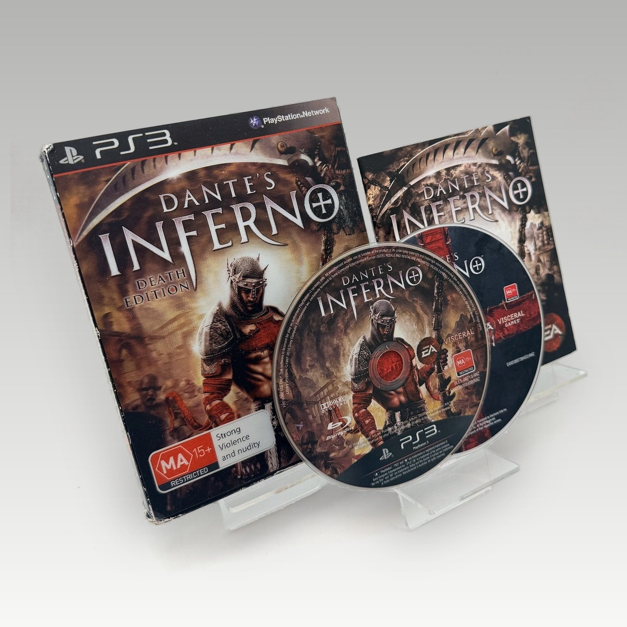 Dante's Inferno Death Edition Lenticular • CIB (Region 4, Death Edition Lenticular) - Image 1