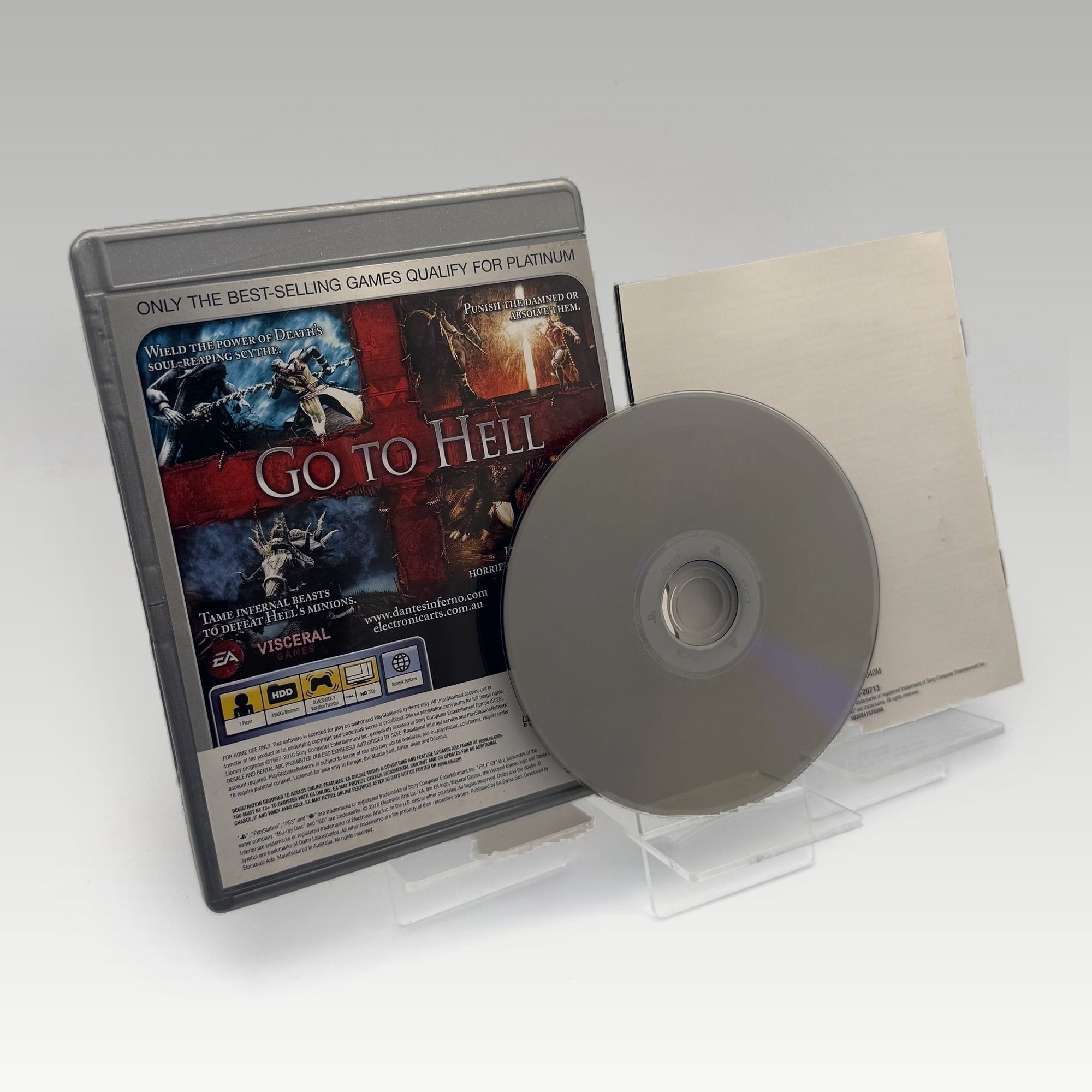 Dante's Inferno (Platinum) • CIB (Region 4) - Image 2