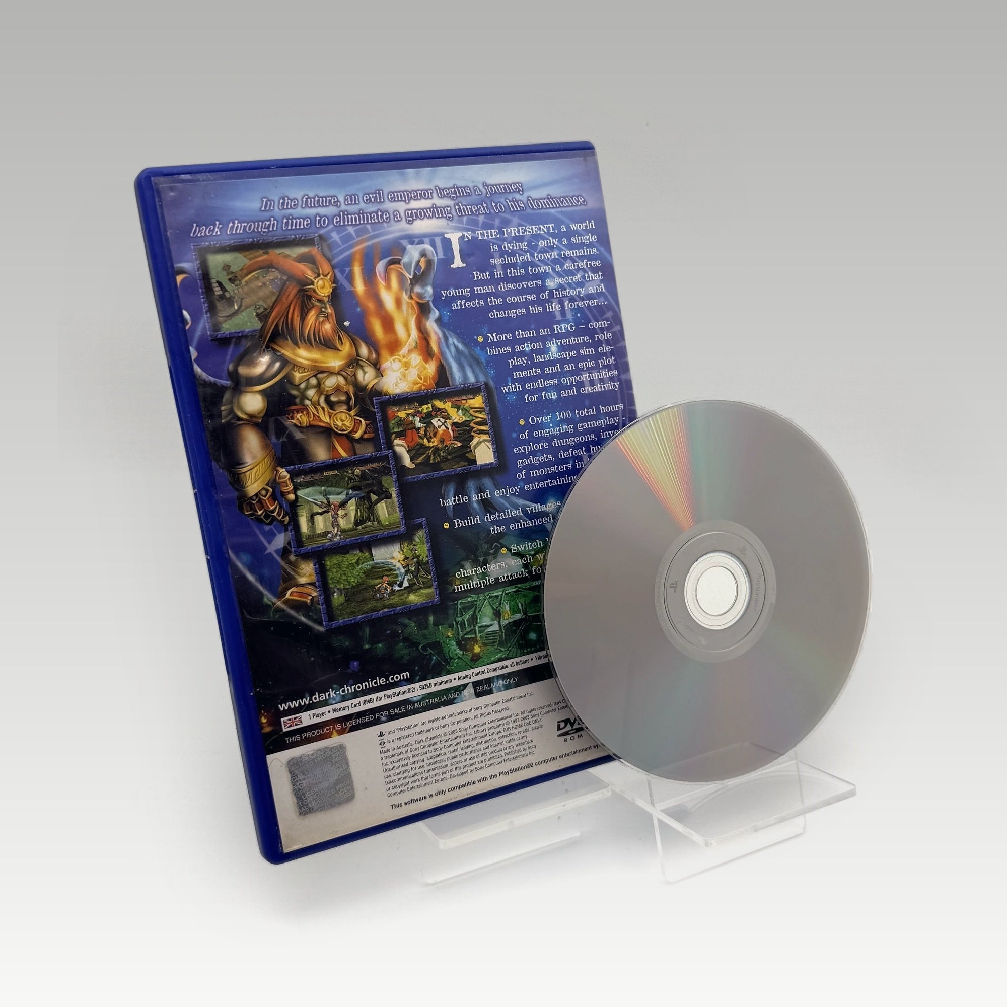 Dark Chronicle • No Manual (PAL) - Image 2