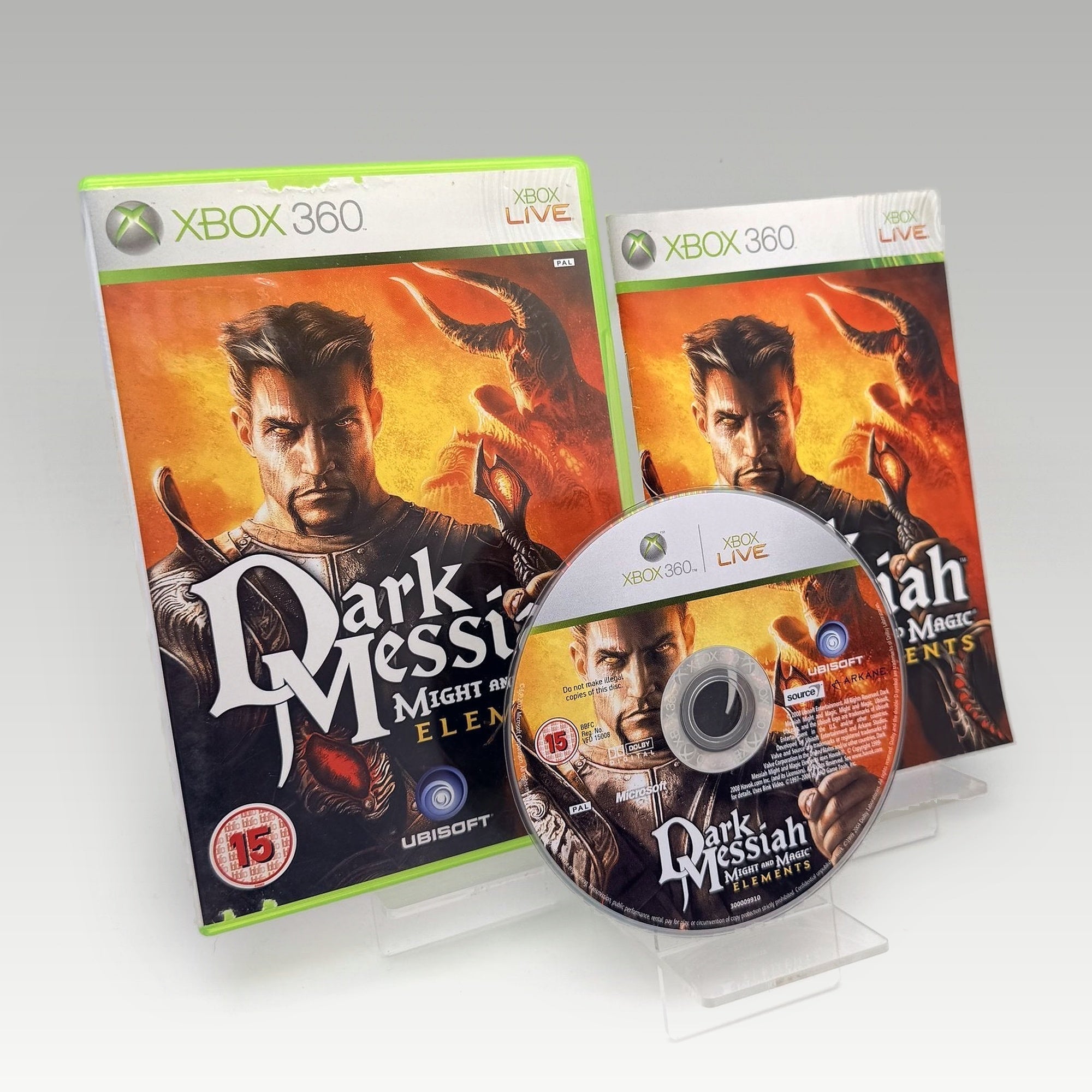 Dark Messiah of Might and Magic: Elements Artwork Damage • CIB (PAL, Artwork Damage) - Image 1