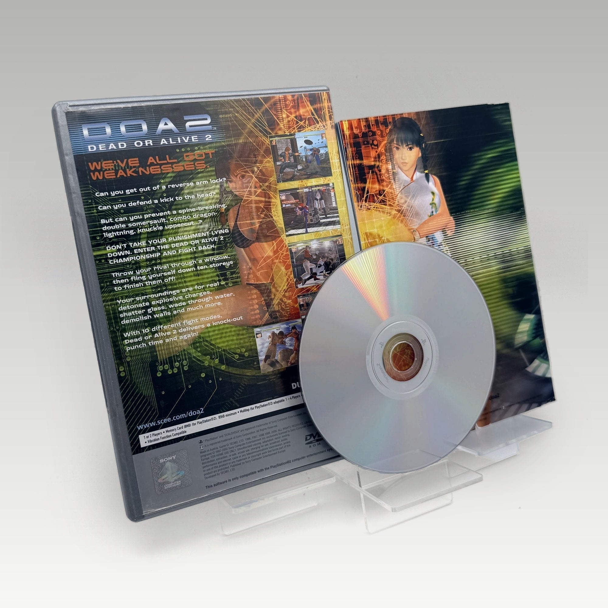 Dead or Alive 2 (Platinum) • CIB (PAL) - Image 2