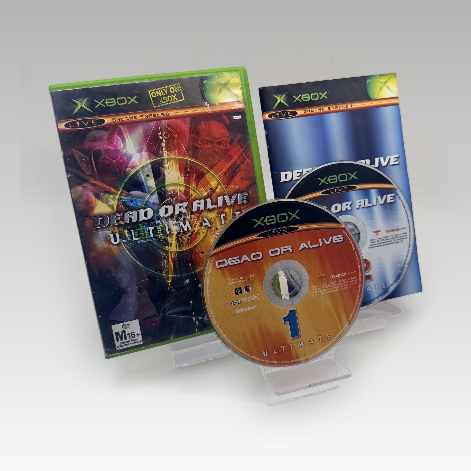 Dead or Alive Ultimate Artwork Damage • CIB (PAL, Artwork Damage) - Image 1