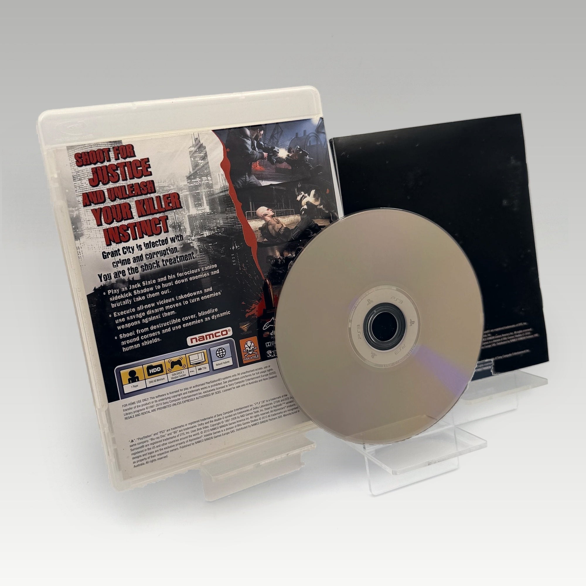 Dead to Rights: Retribution • CIB (Region 4) - Image 2