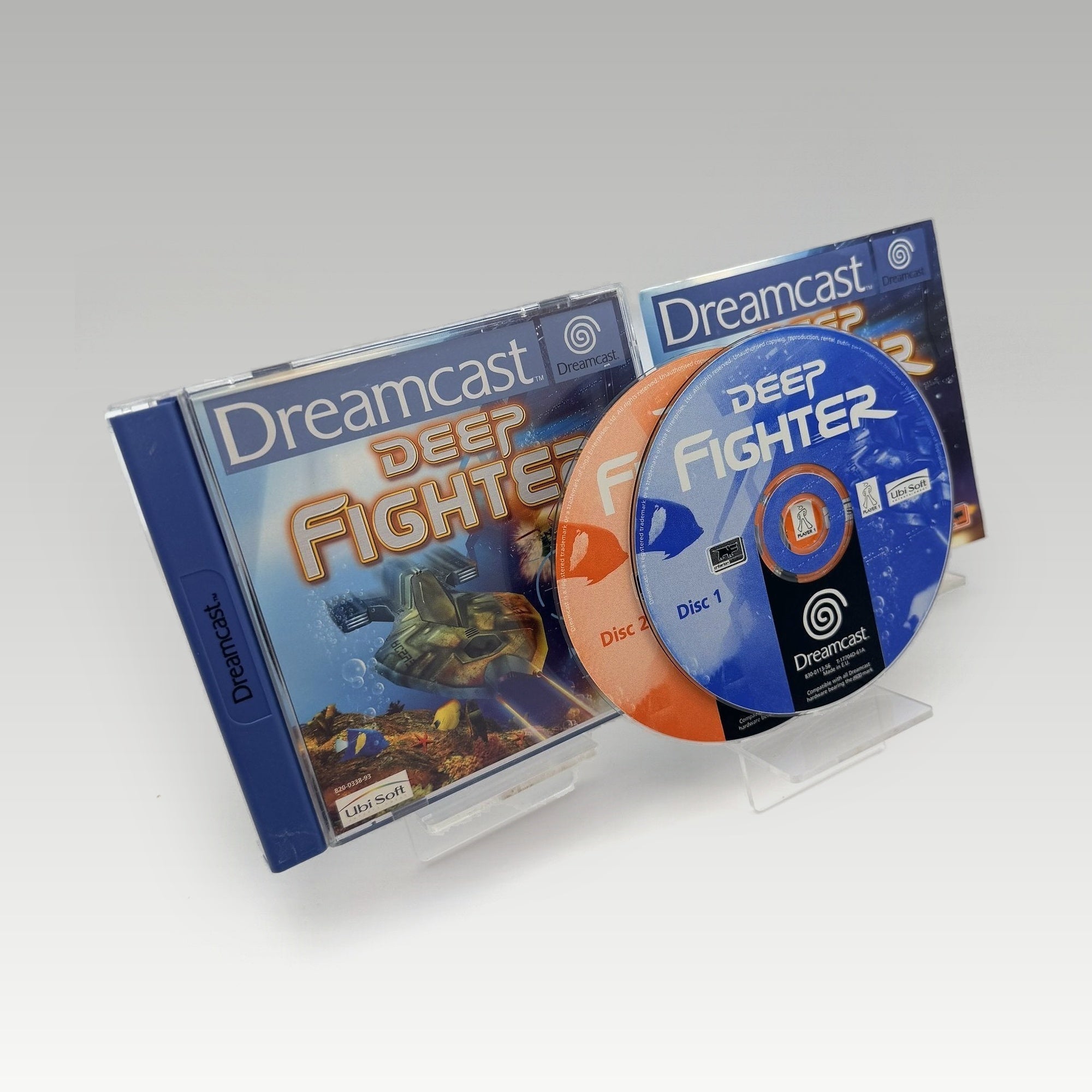 Deep Fighter Case Damage • CIB (PAL, Case Damage) - Image 1