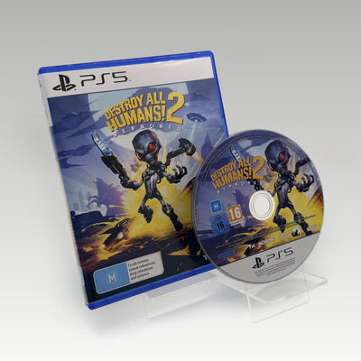 Destroy All Humans! 2: Reprobed Replacement Artwork • CIB (Region 4, Replacement Artwork) - Image 1