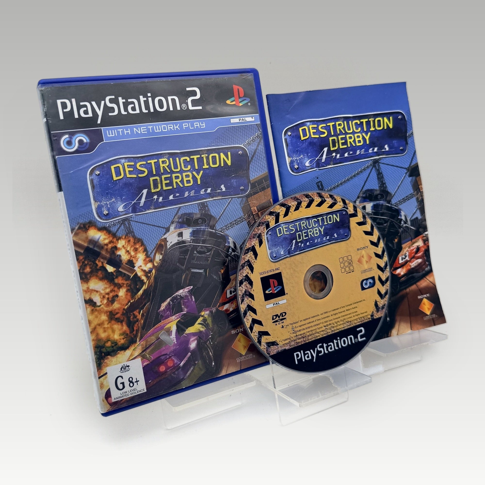 Destruction Derby: Arenas • CIB (PAL) - Image 1