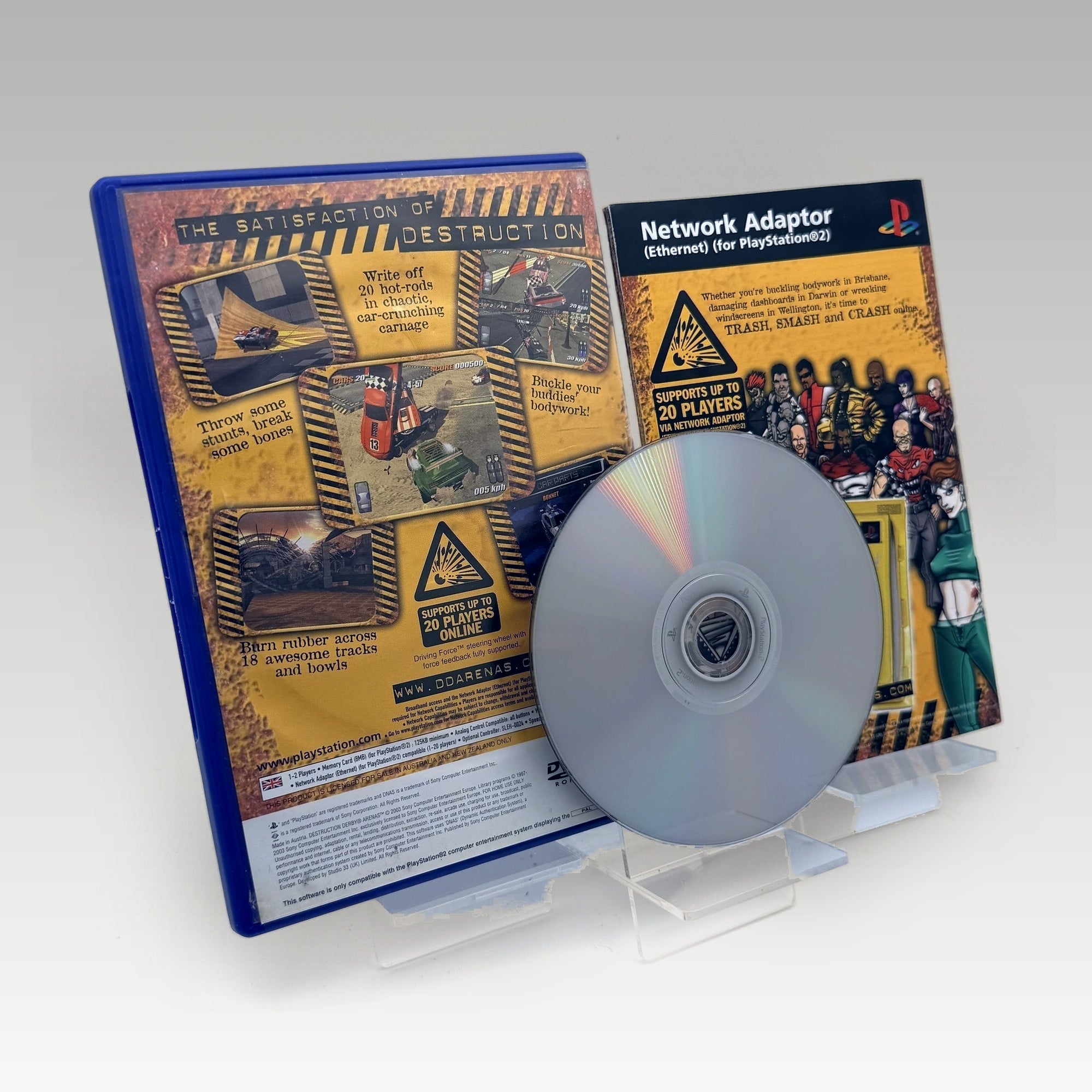 Destruction Derby: Arenas • CIB (PAL) - Image 2