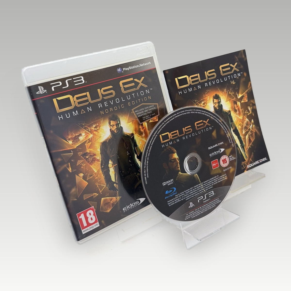 Deus Ex: Human Revolution Nordic Edition • CIB (Region 2, Nordic Edition) - Front Cover | Yappa NZ