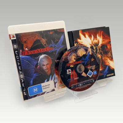 Devil May Cry 4 + Artbook • CIB (Region 4, + Artbook) - Image 1