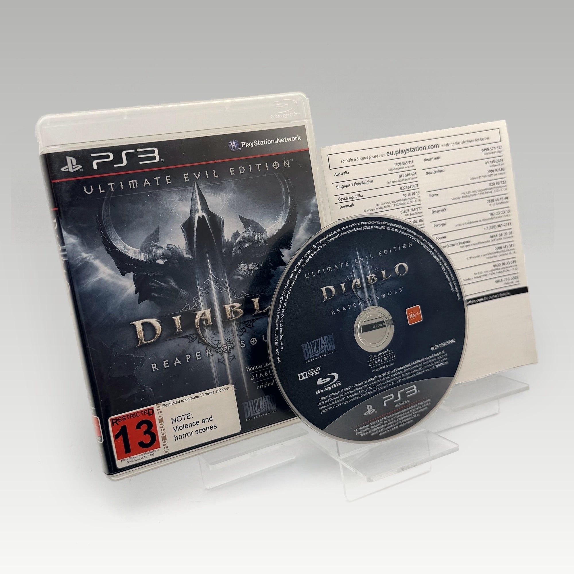 Diablo III: Reaper of Souls - Ultimate Evil Edition Ultimate Evil Edition • CIB (Region 4, Ultimate Evil Edition) - Image 1
